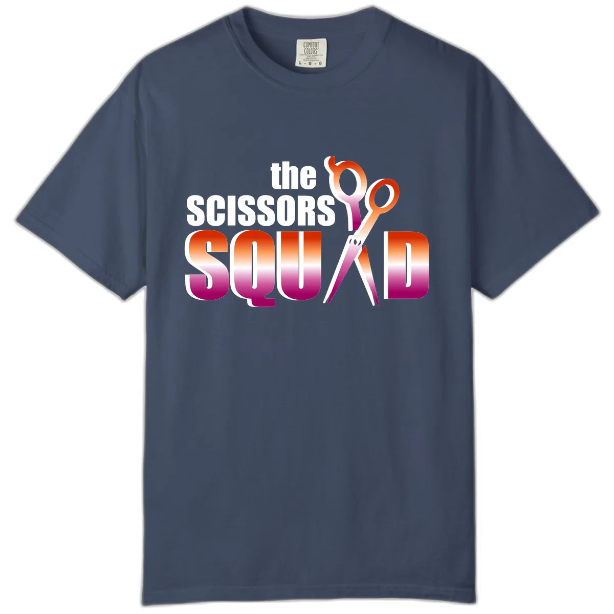 The Scissors Squad Comfort Color in Midnight