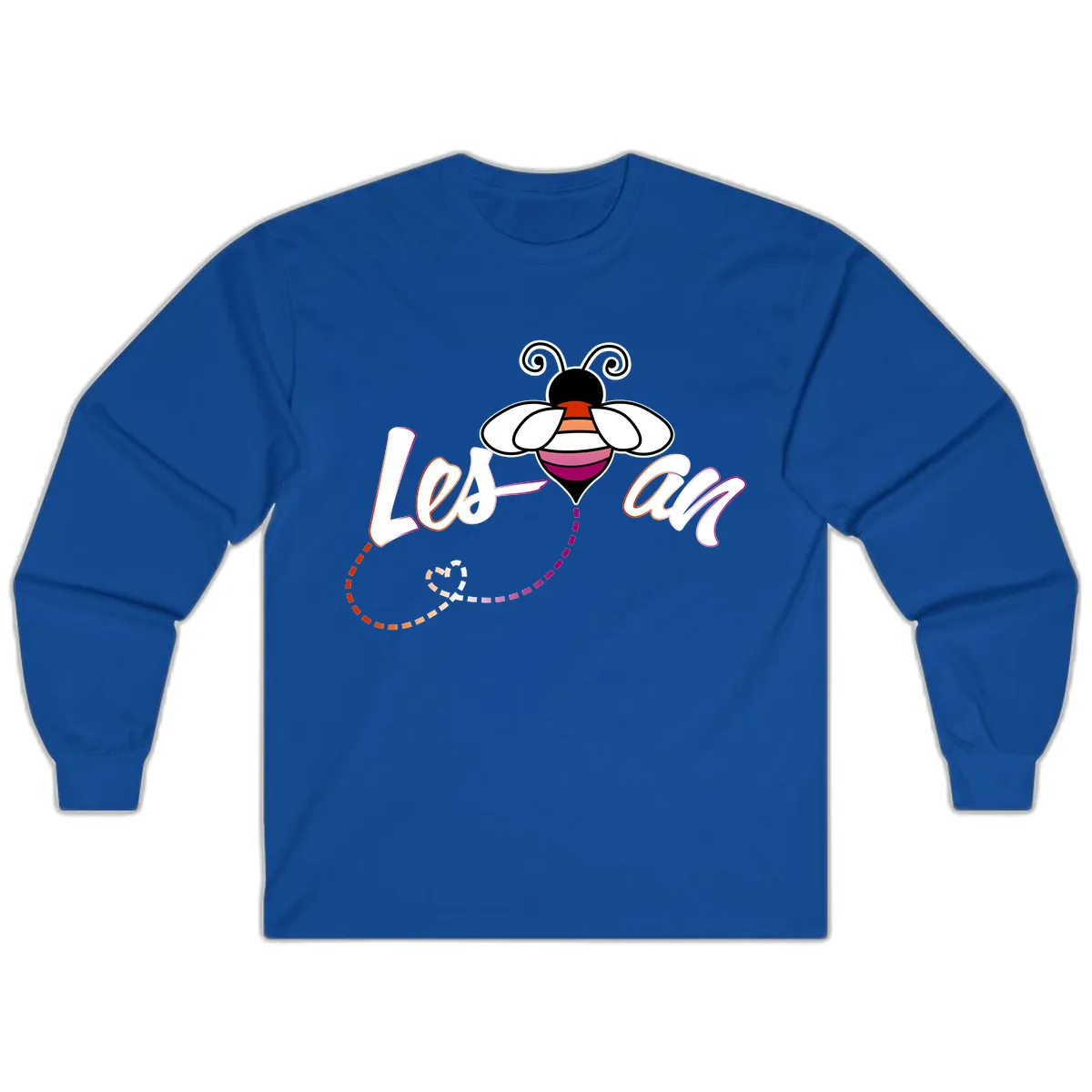 Love Bee Happy Pride Long Sleeve in Royal