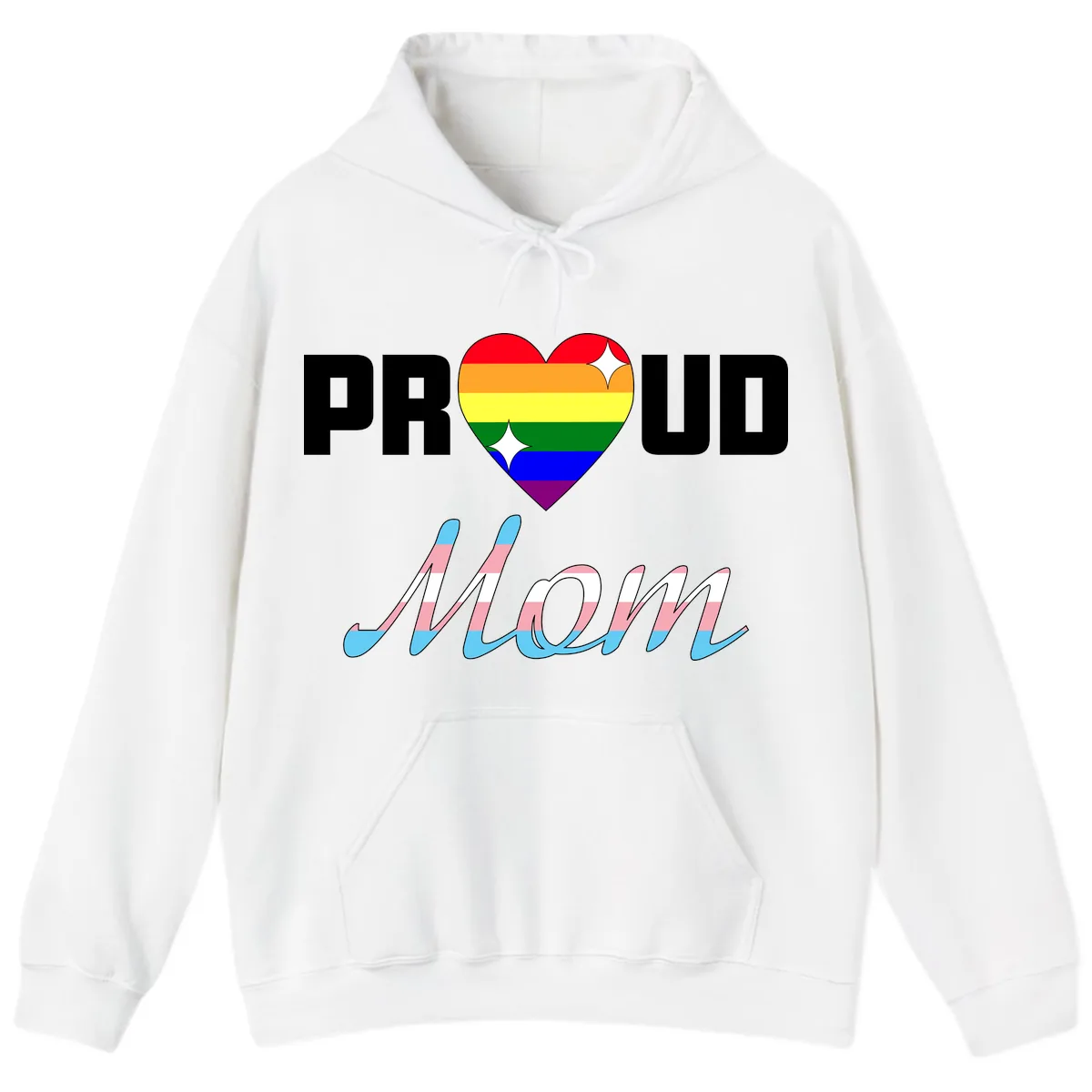 Proud All In Hoodie in White