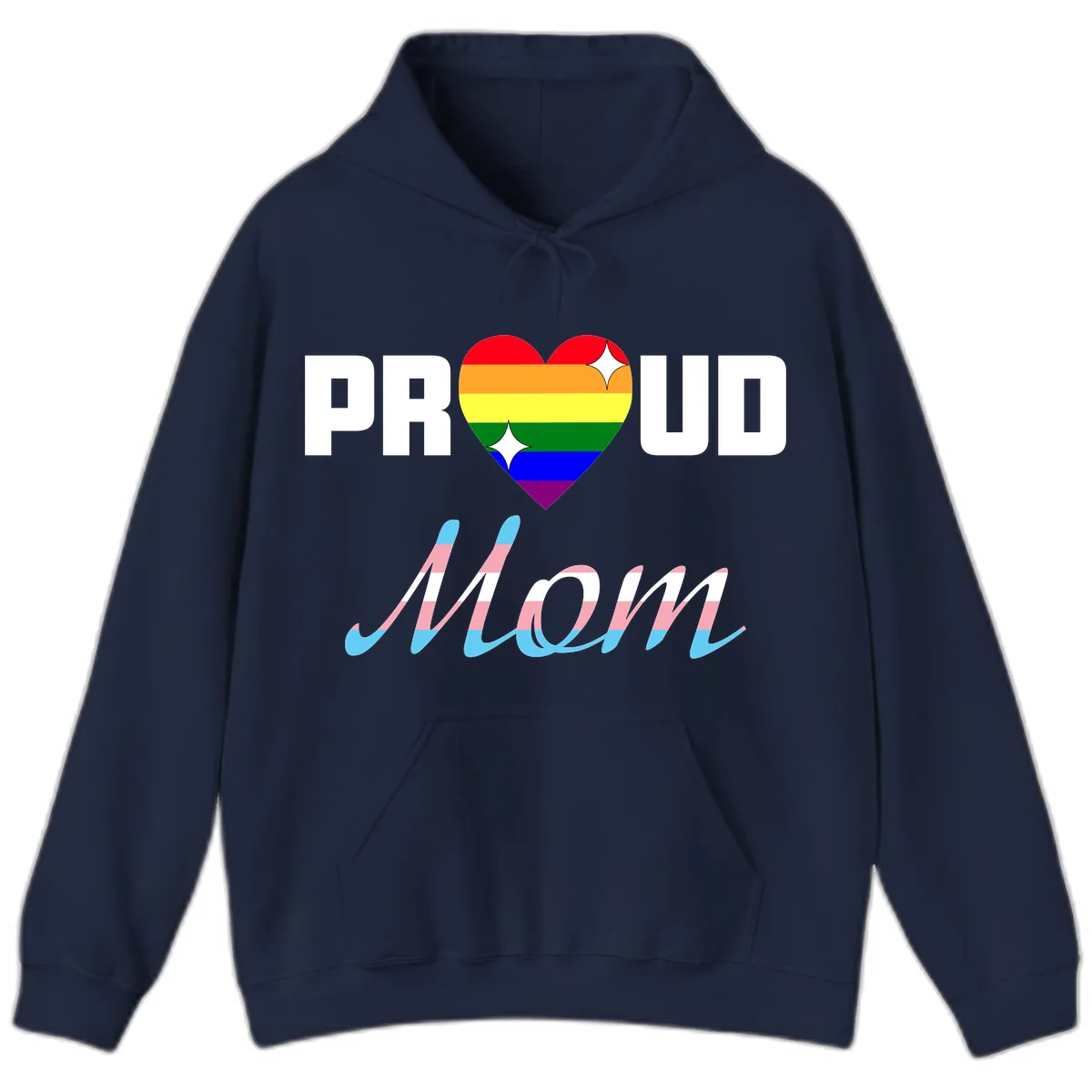 Proud All In Hoodie in Navy
