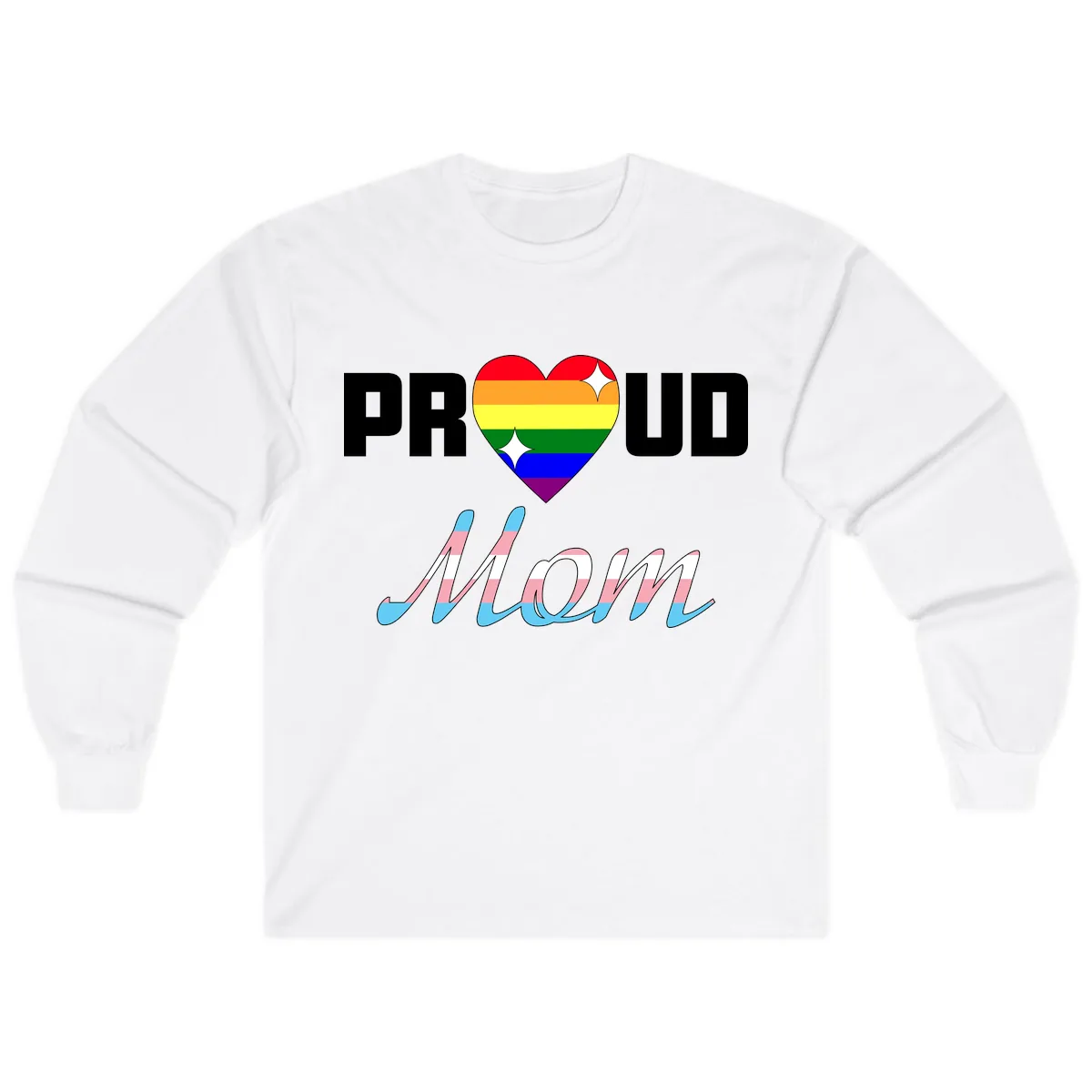 Proud All In Long Sleeve in White