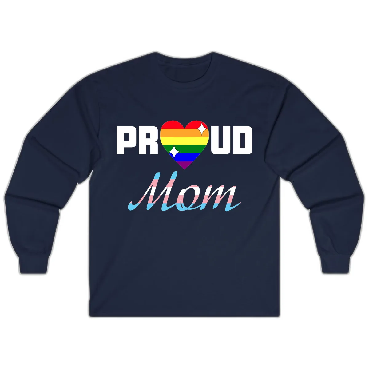 Proud All In Long Sleeve in Navy