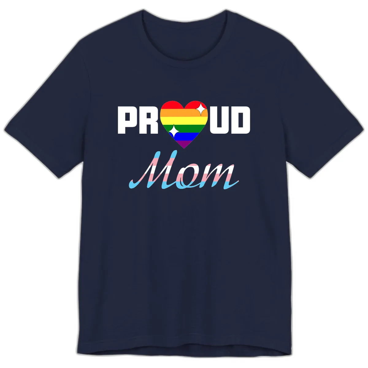 Proud All In Premium T-Shirt in Navy