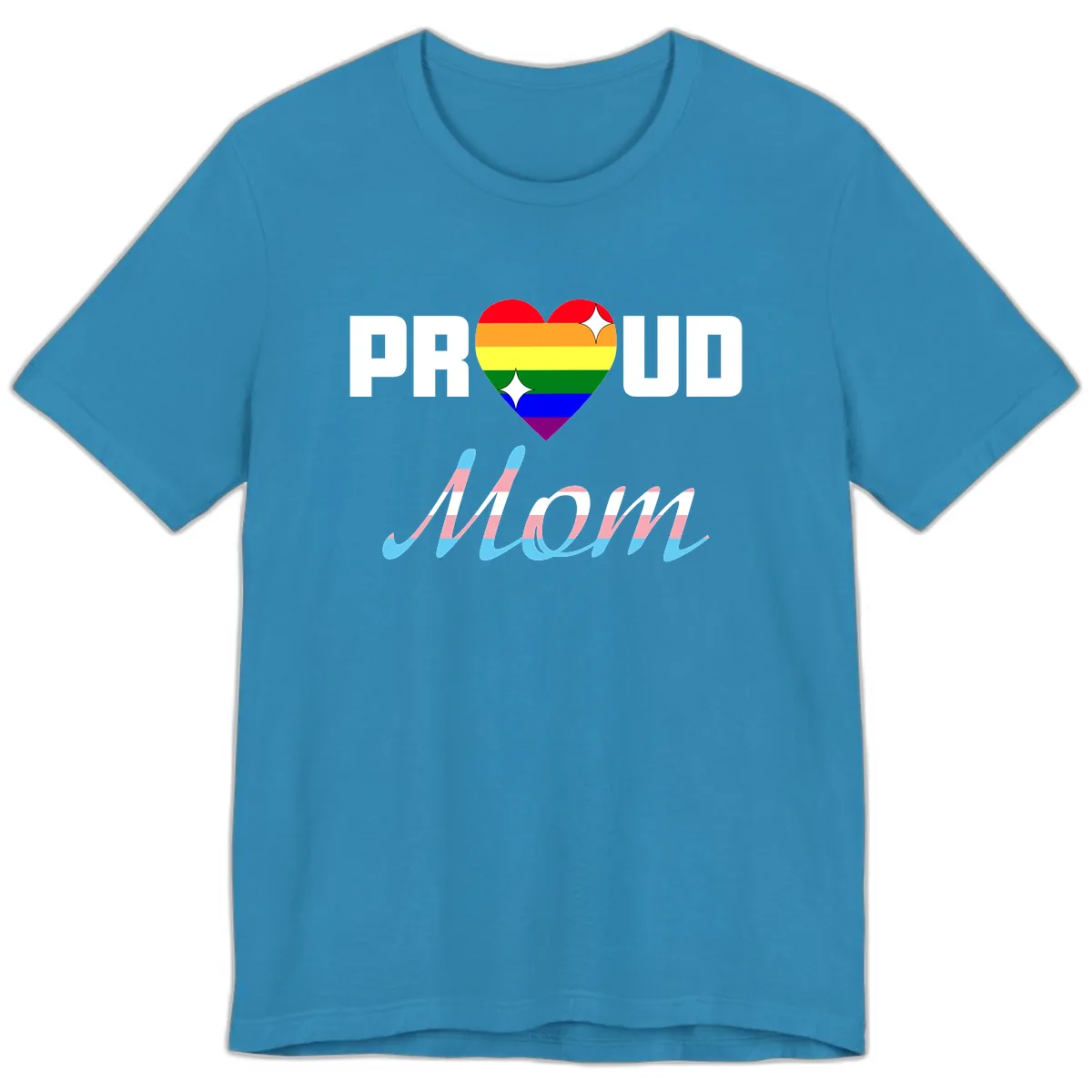 Proud All In Premium T-Shirt in Aqua