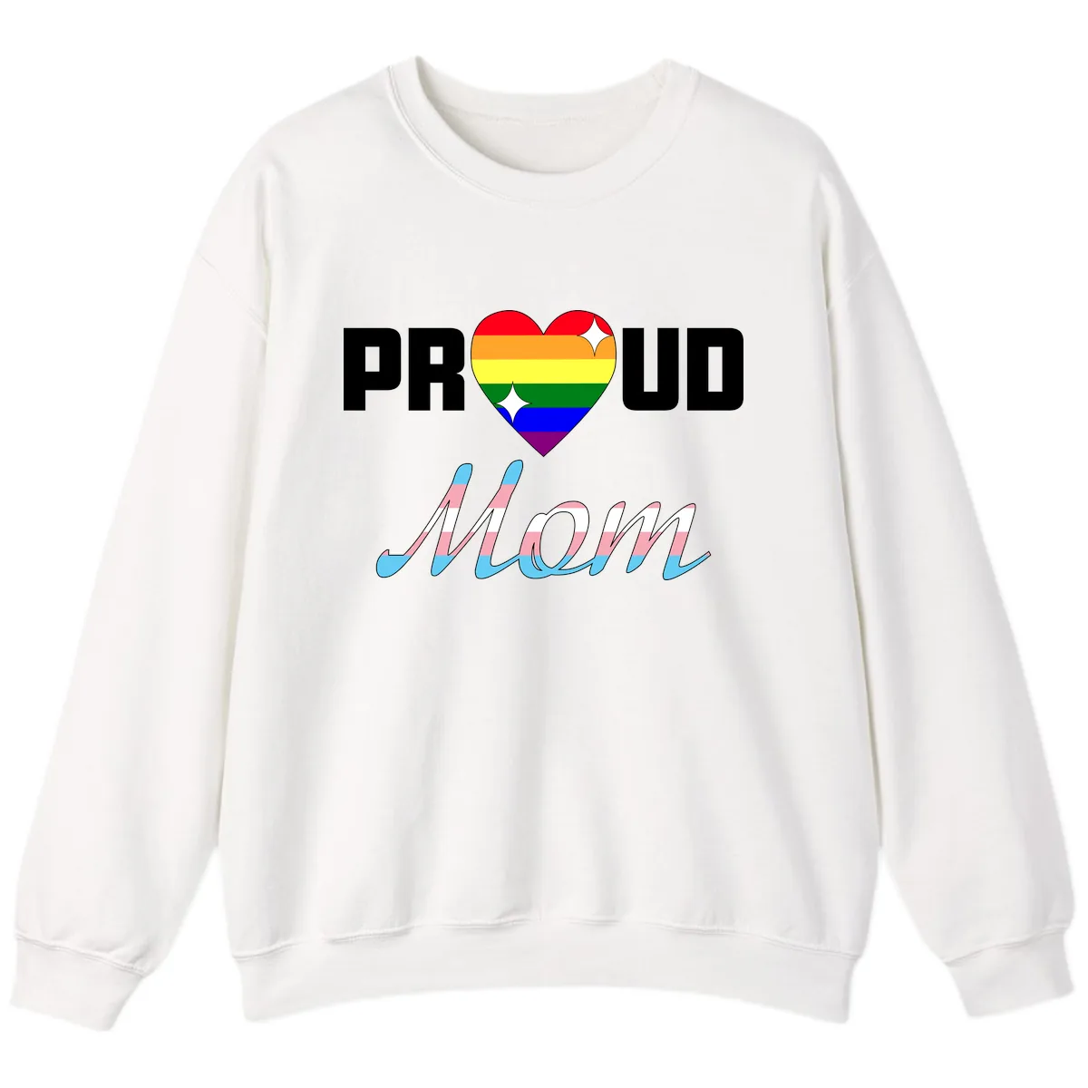 Proud All In Sweatshirt in White