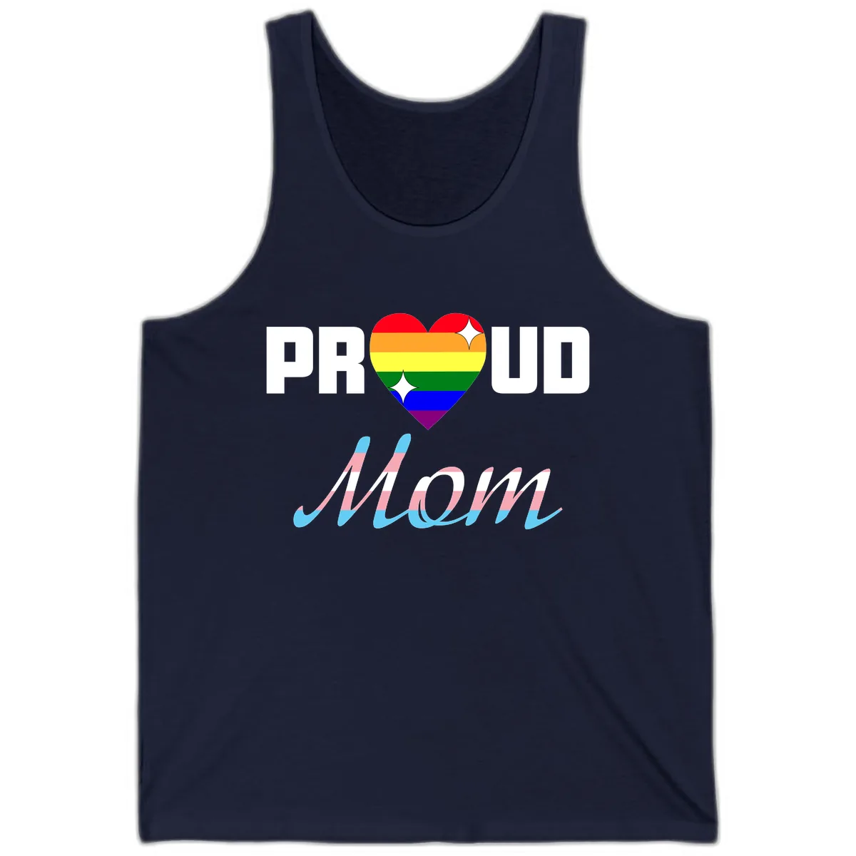Proud All In Tank in Navy
