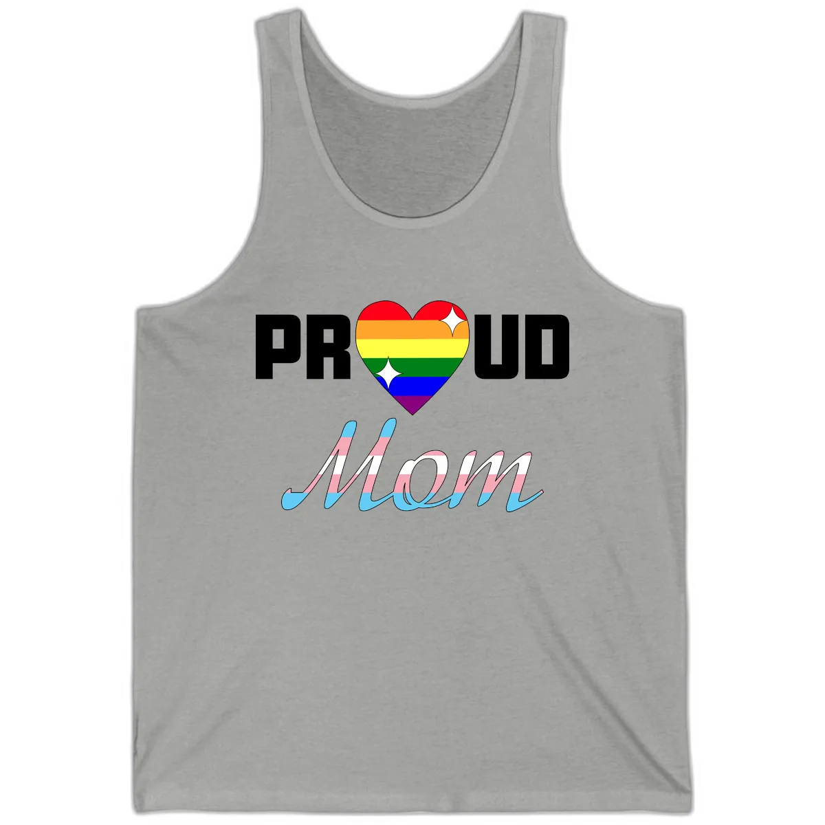 Proud All In Tank in Athletic Heather