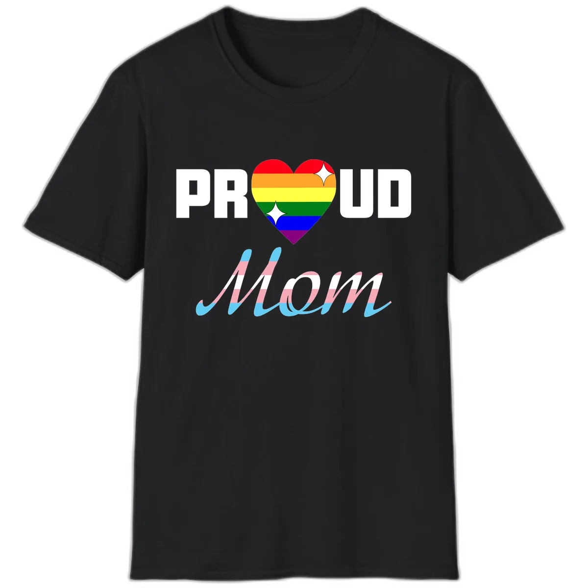 Proud All In T-Shirt in Black