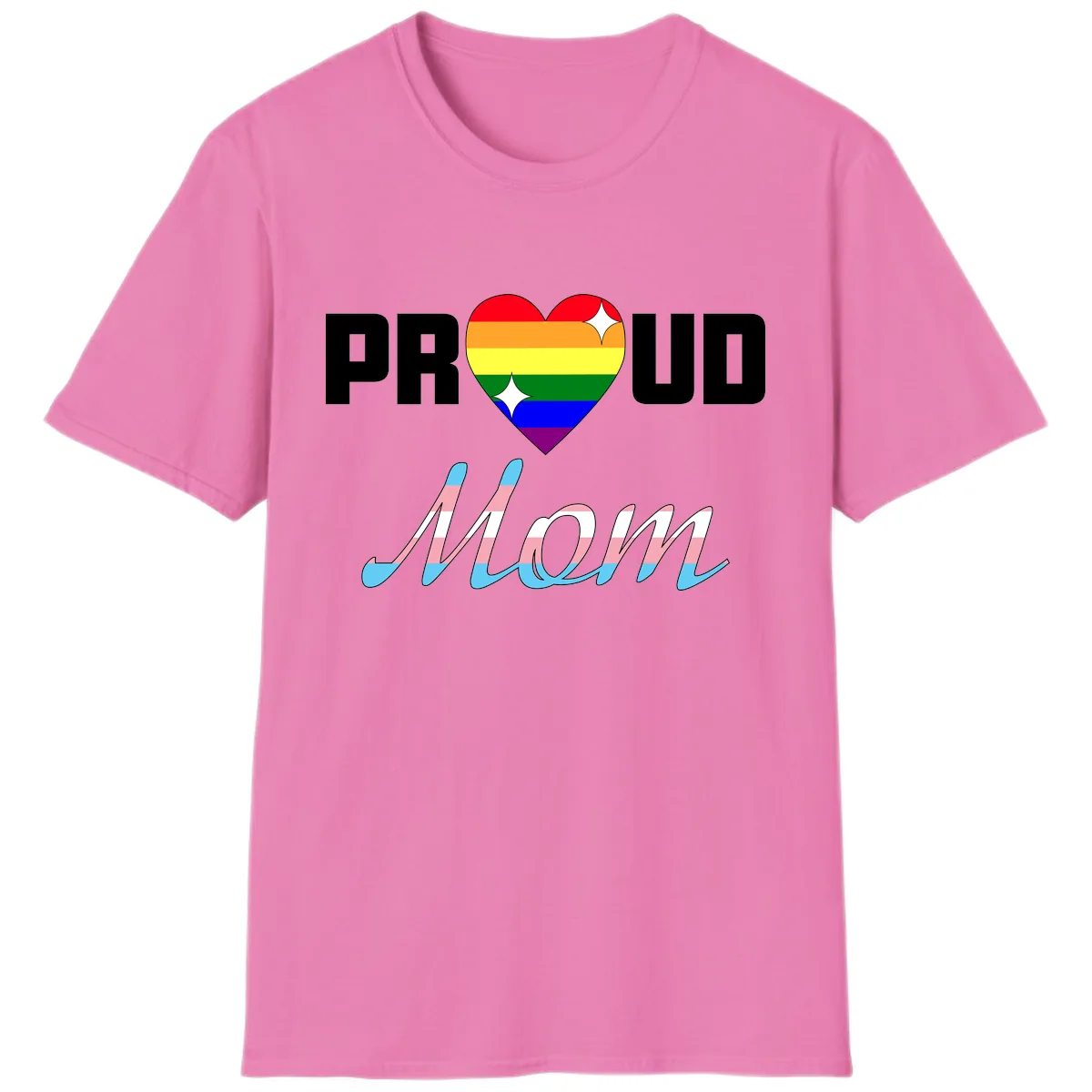 Proud All In T-Shirt in Azalea