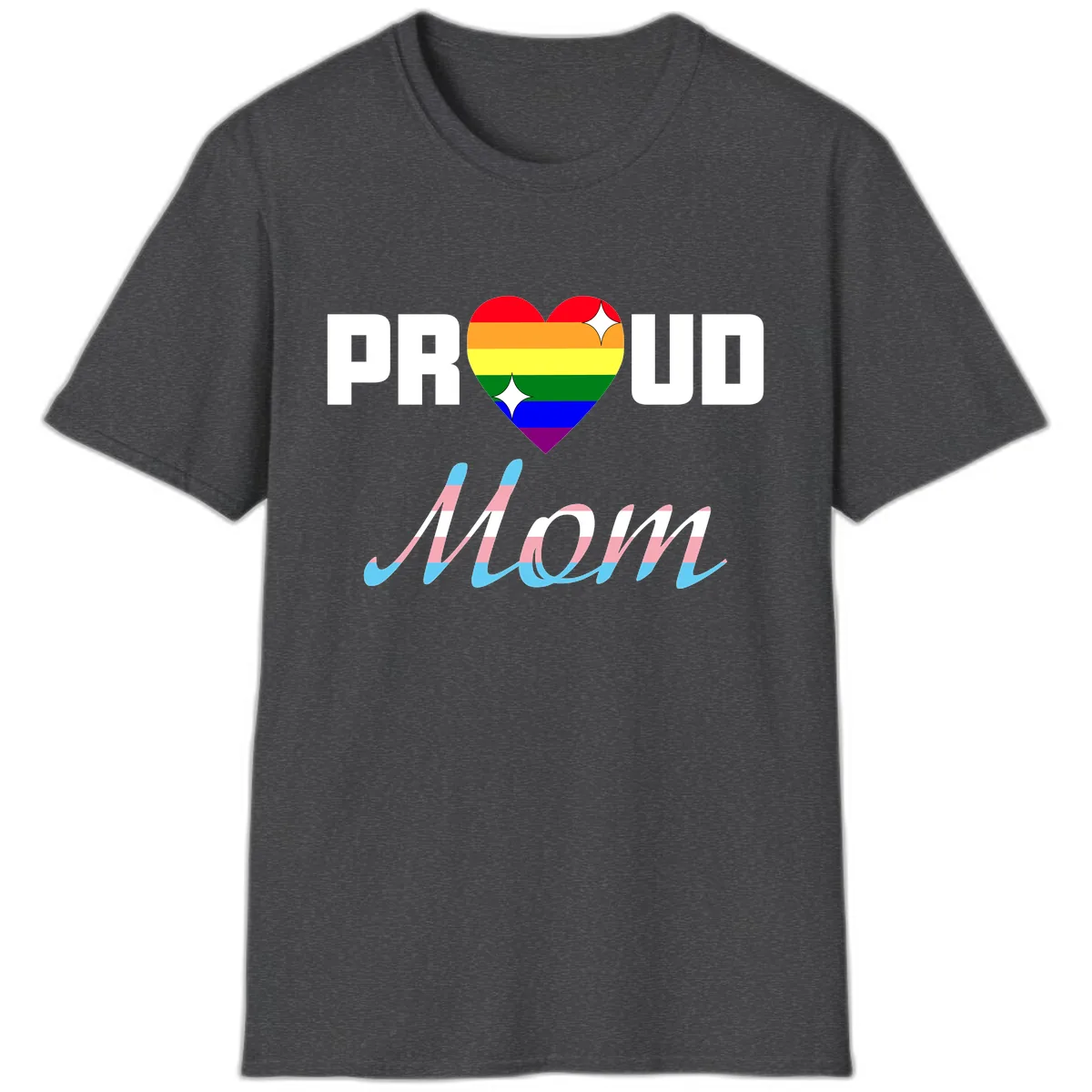 Proud All In T-Shirt in Dark Heather
