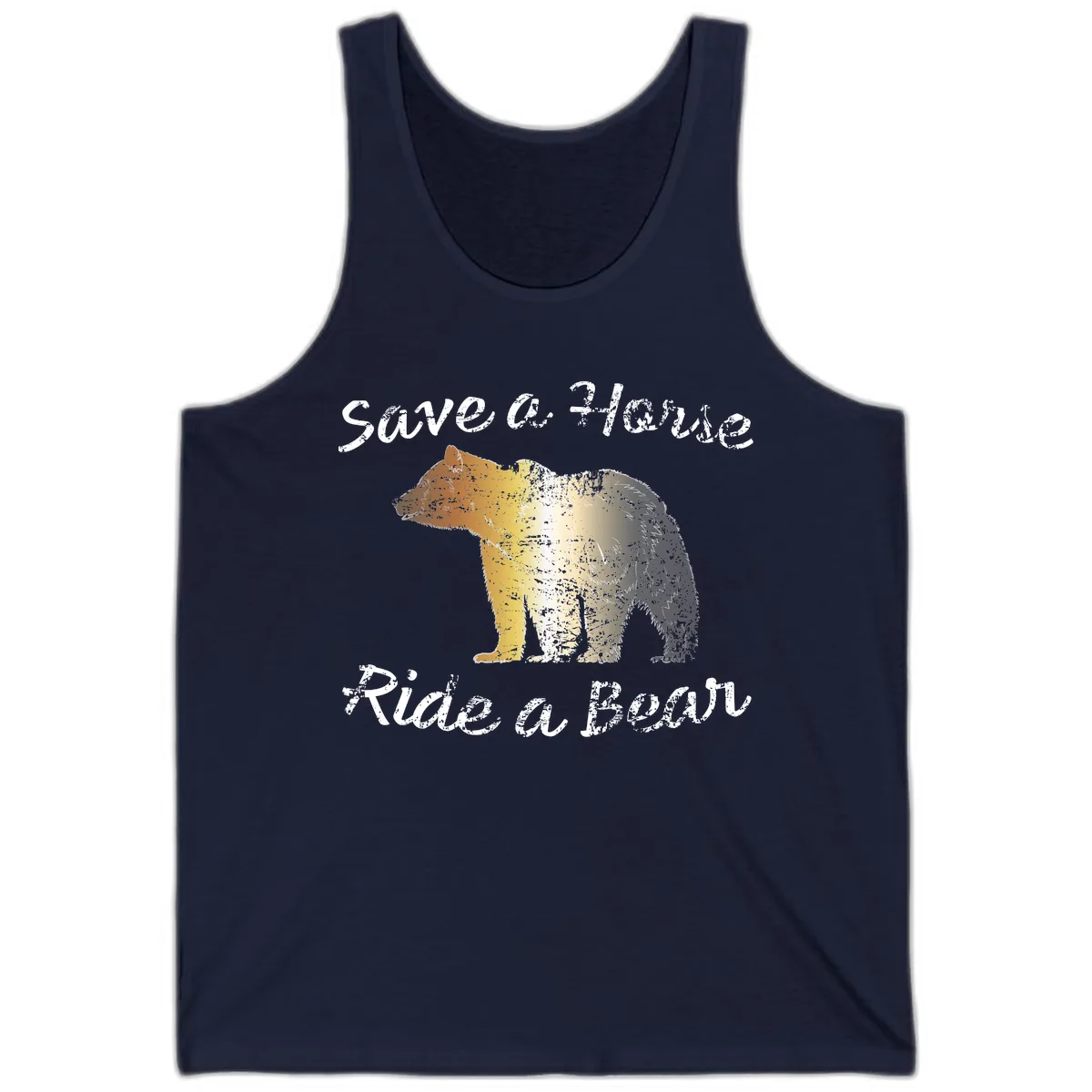 Save a Bear Wildlife Conservation Tank in Navy