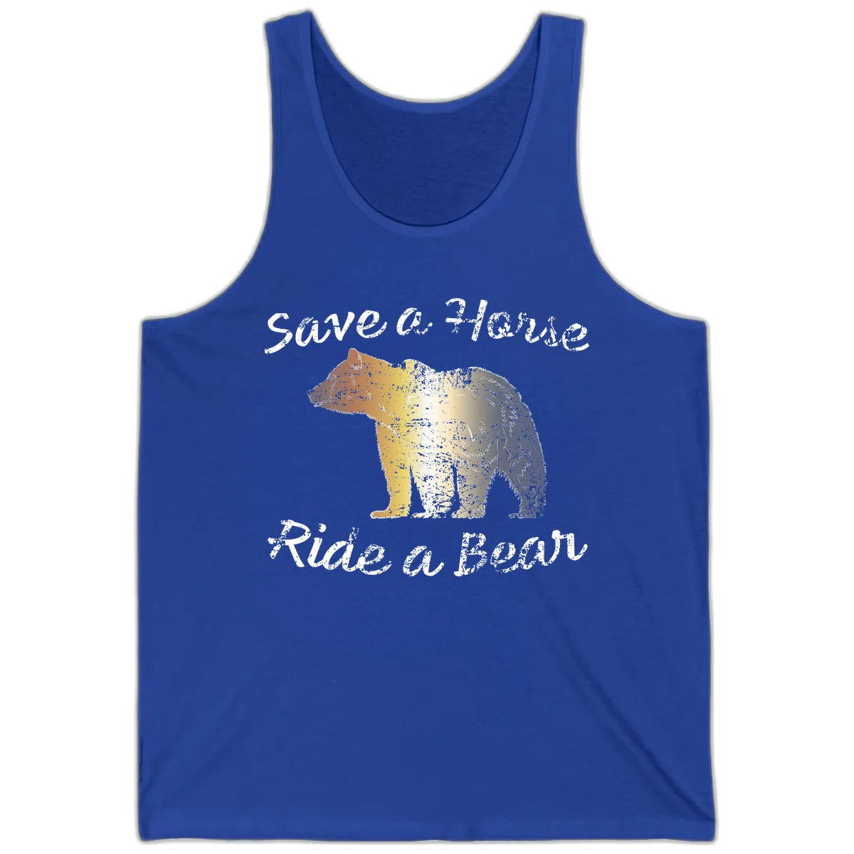 Save a Bear Wildlife Conservation Tank in True Royal