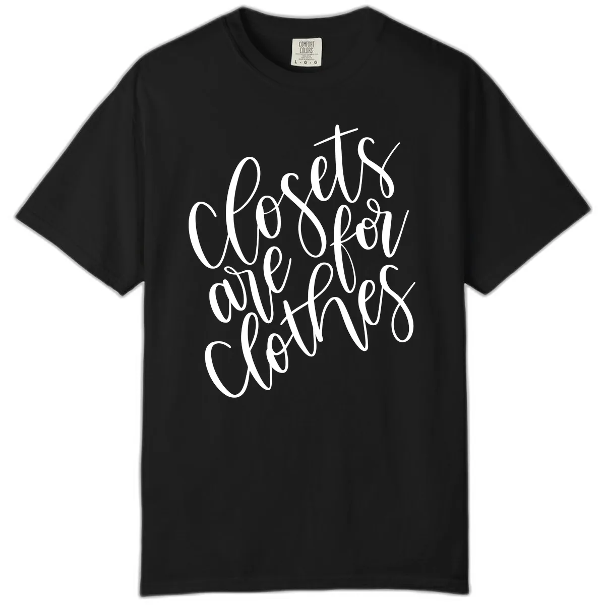 We Are All Connected Pride Design Comfort Color in Black