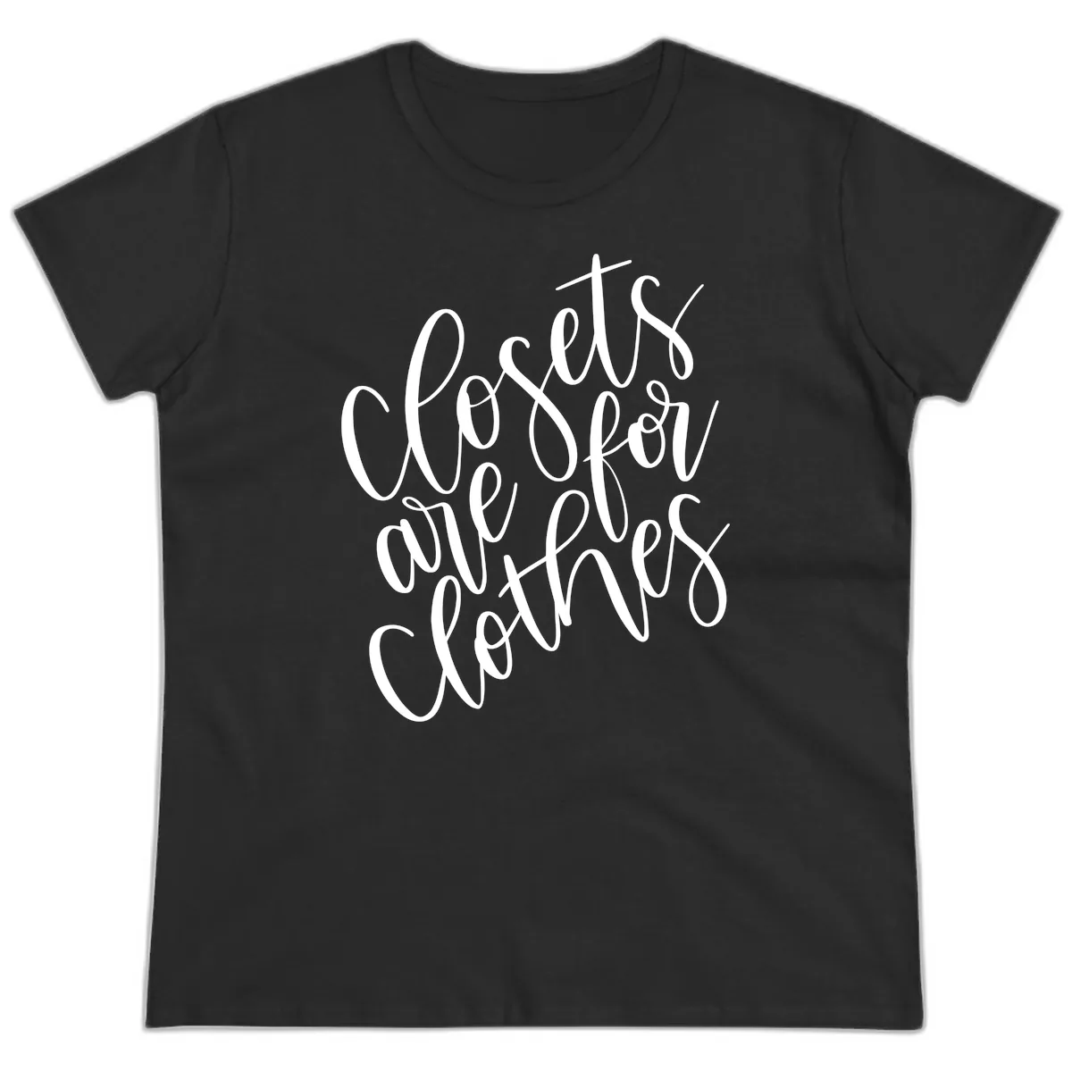 We Are All Connected Pride Design Ladies Tee in Black