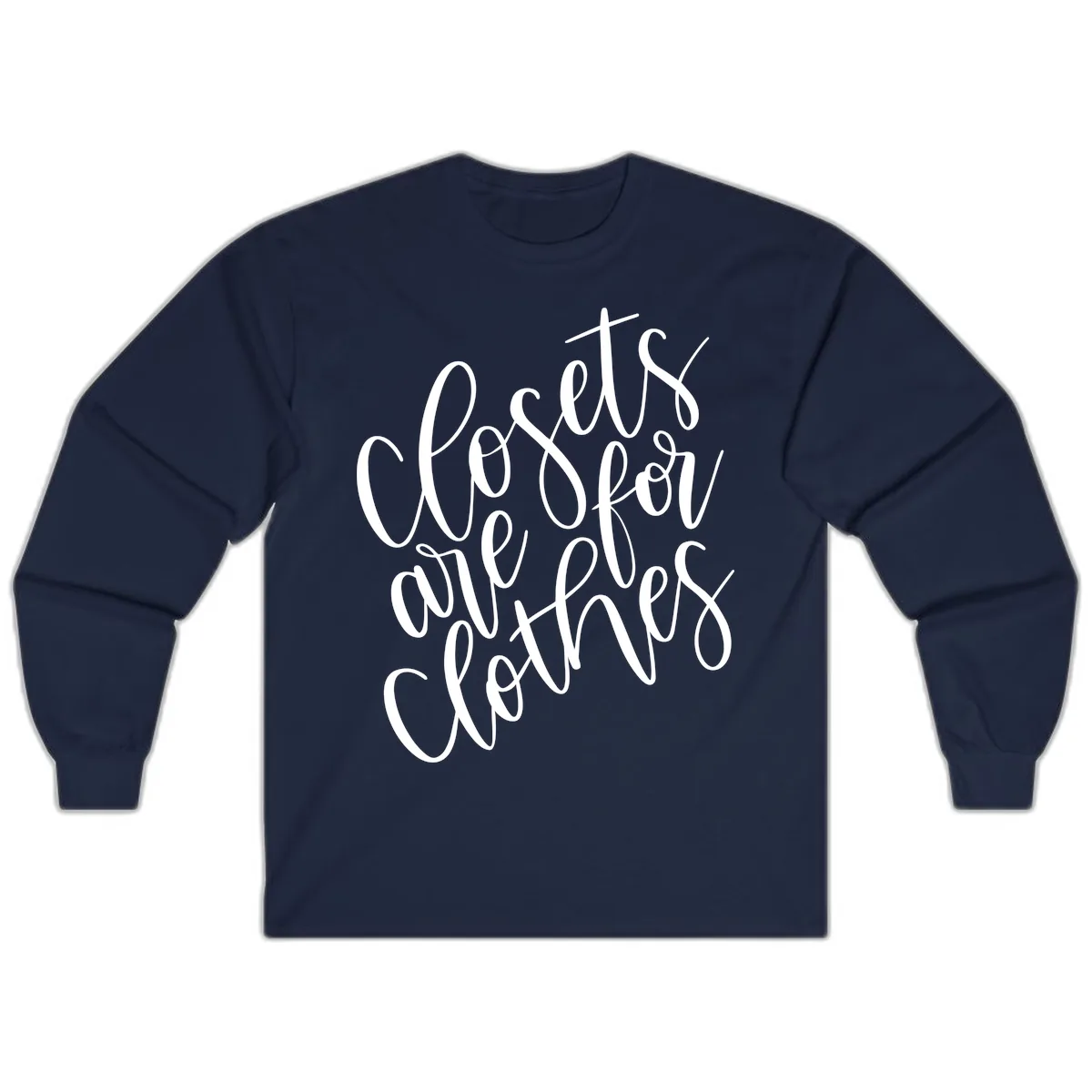 We Are All Connected Pride Design Long Sleeve in Navy