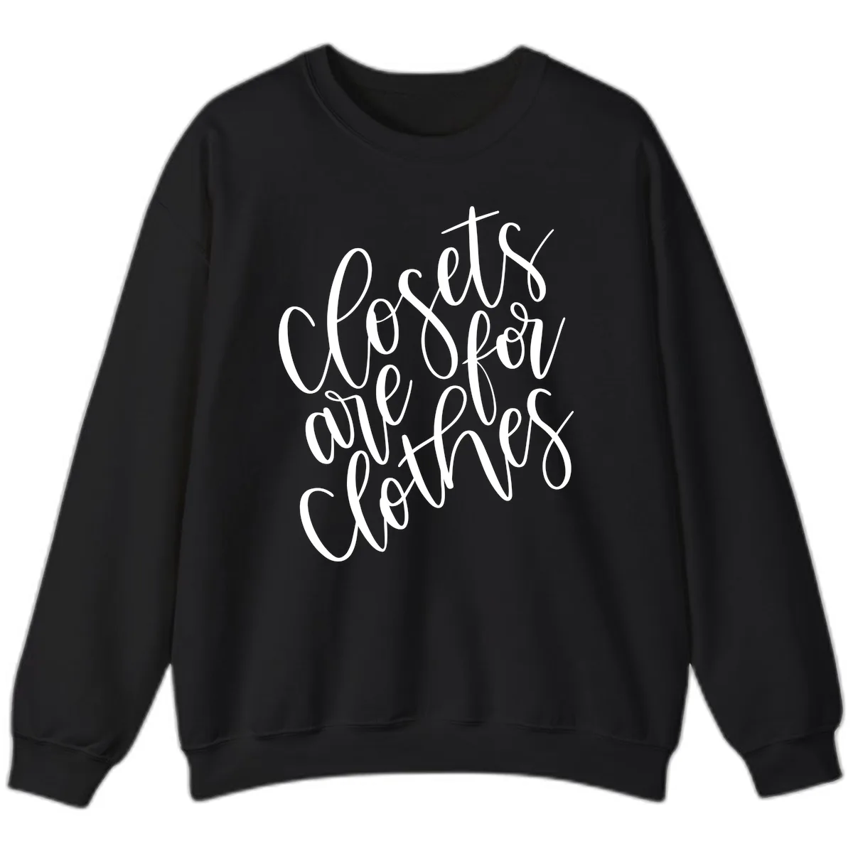 We Are All Connected Pride Design Sweatshirt in Black