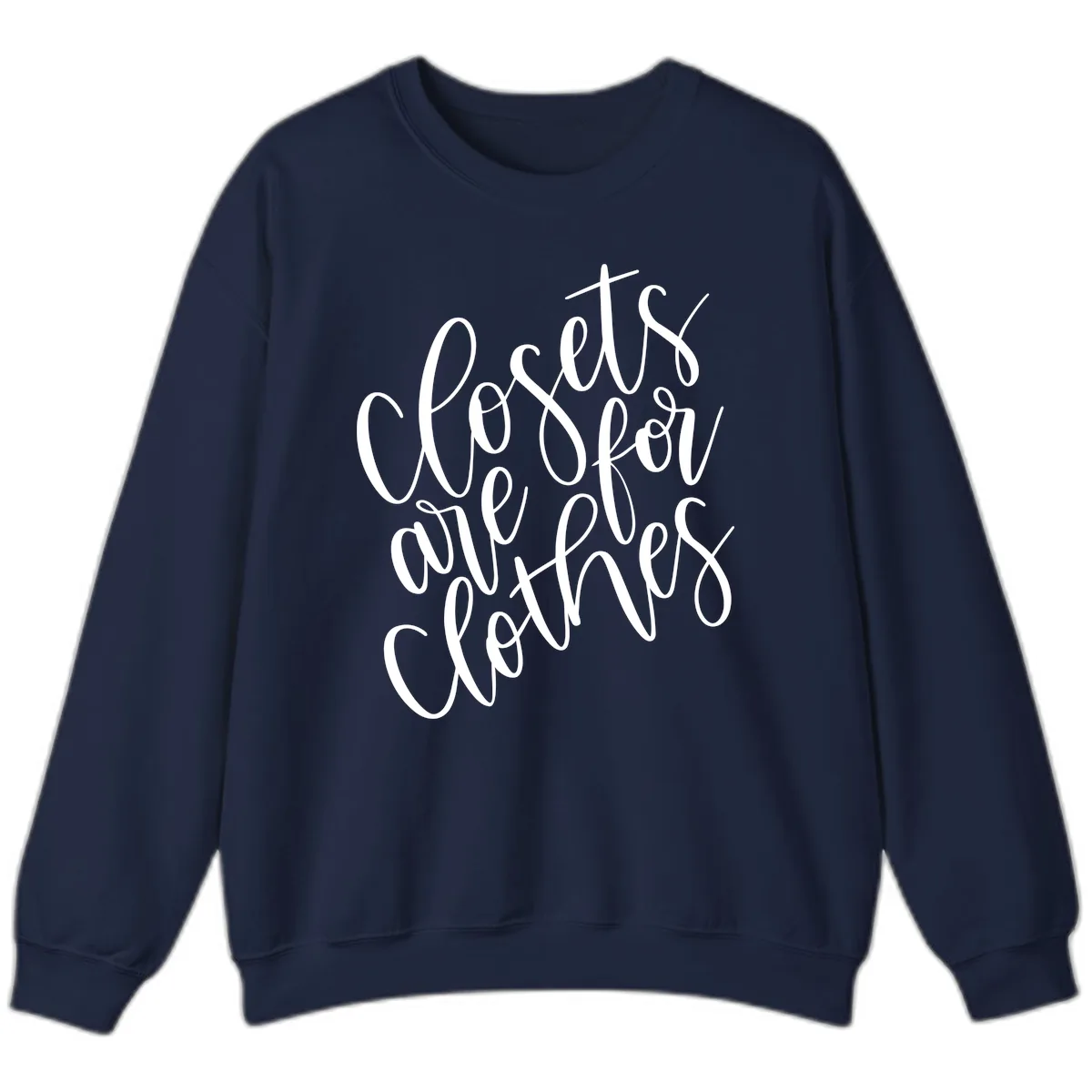 We Are All Connected Pride Design Sweatshirt in Navy