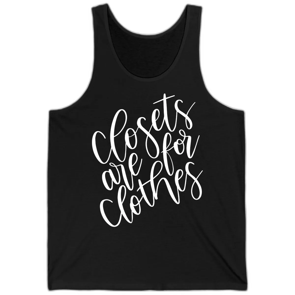 We Are All Connected Pride Design Tank in Black