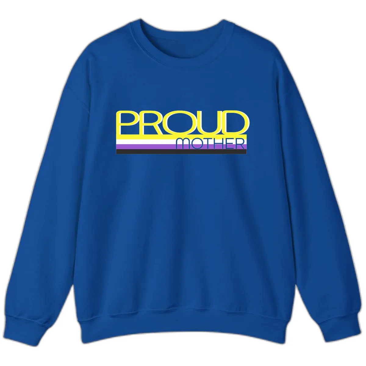 Proud Mother Sweatshirt in Royal