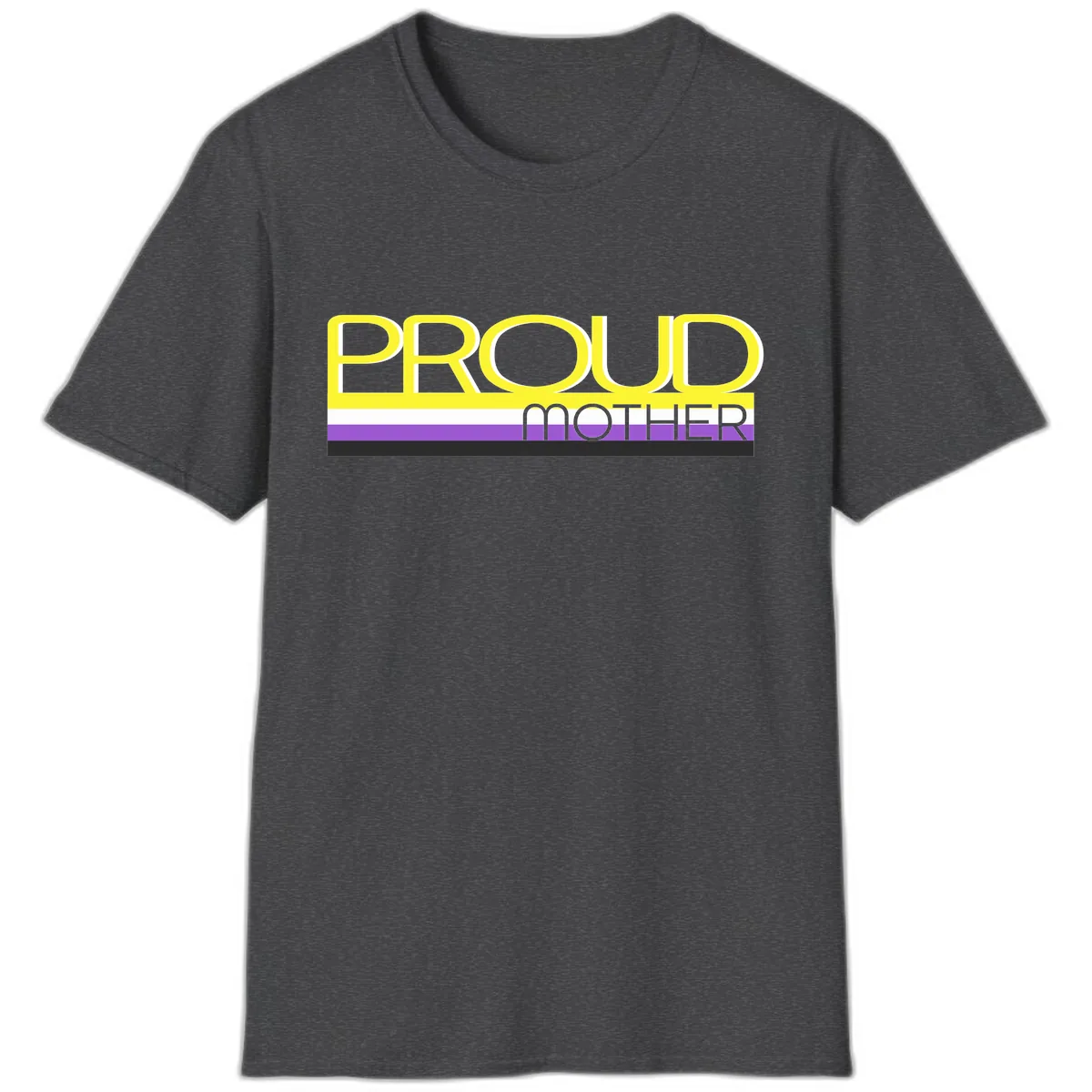 Proud Mother T-Shirt in Dark Heather
