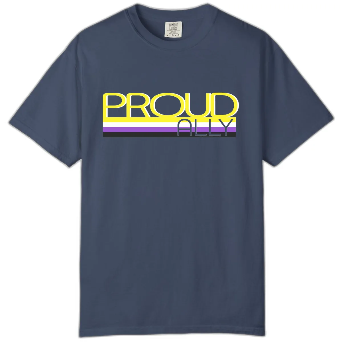 Proud Ally Comfort Color in Midnight