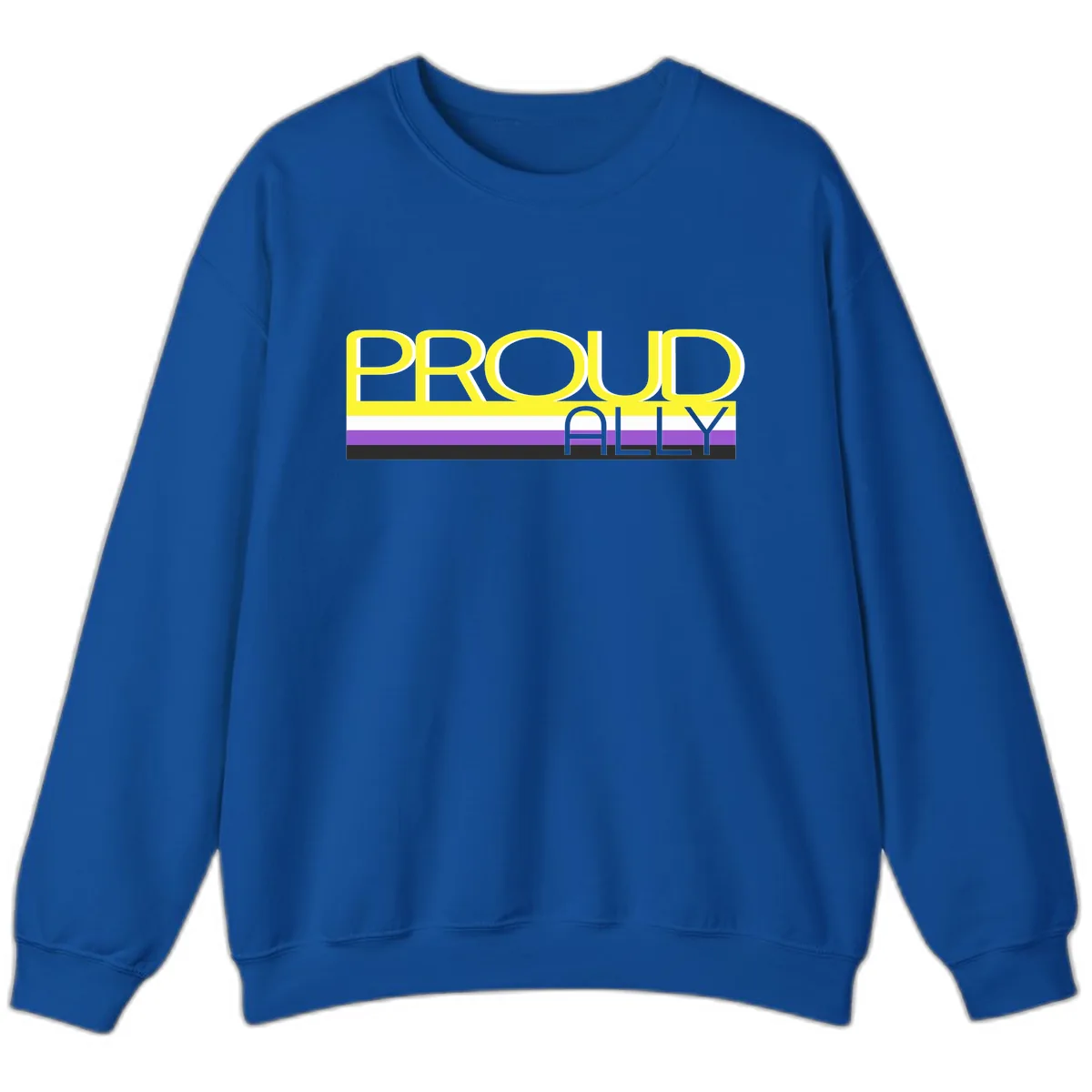 Proud Ally Sweatshirt in Royal