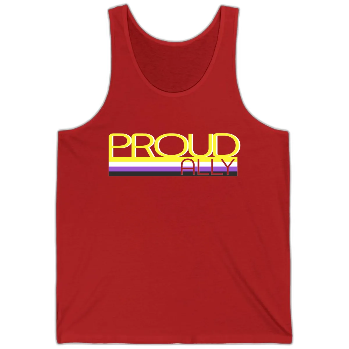 Proud Ally Tank in Red