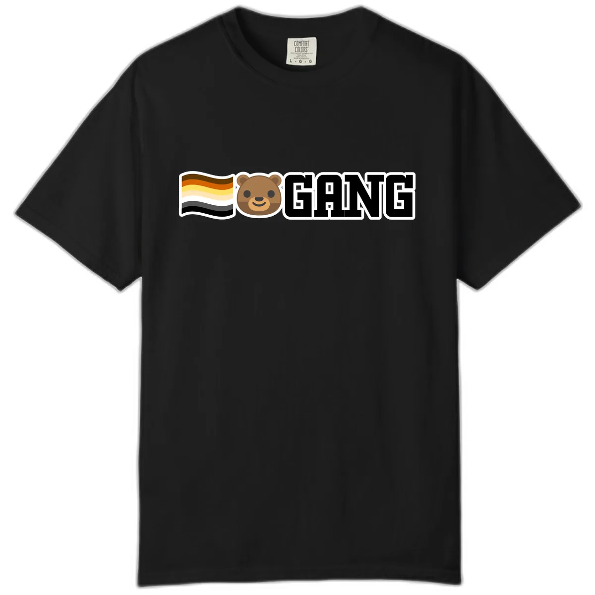 Bear Gang Pride Comfort Color in Black