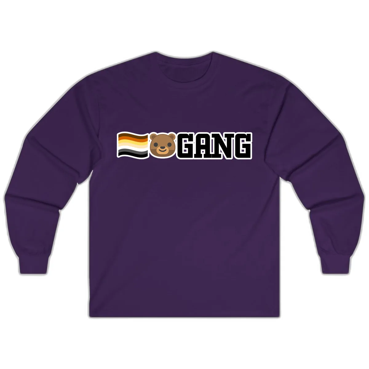 Bear Gang Pride Long Sleeve in Purple