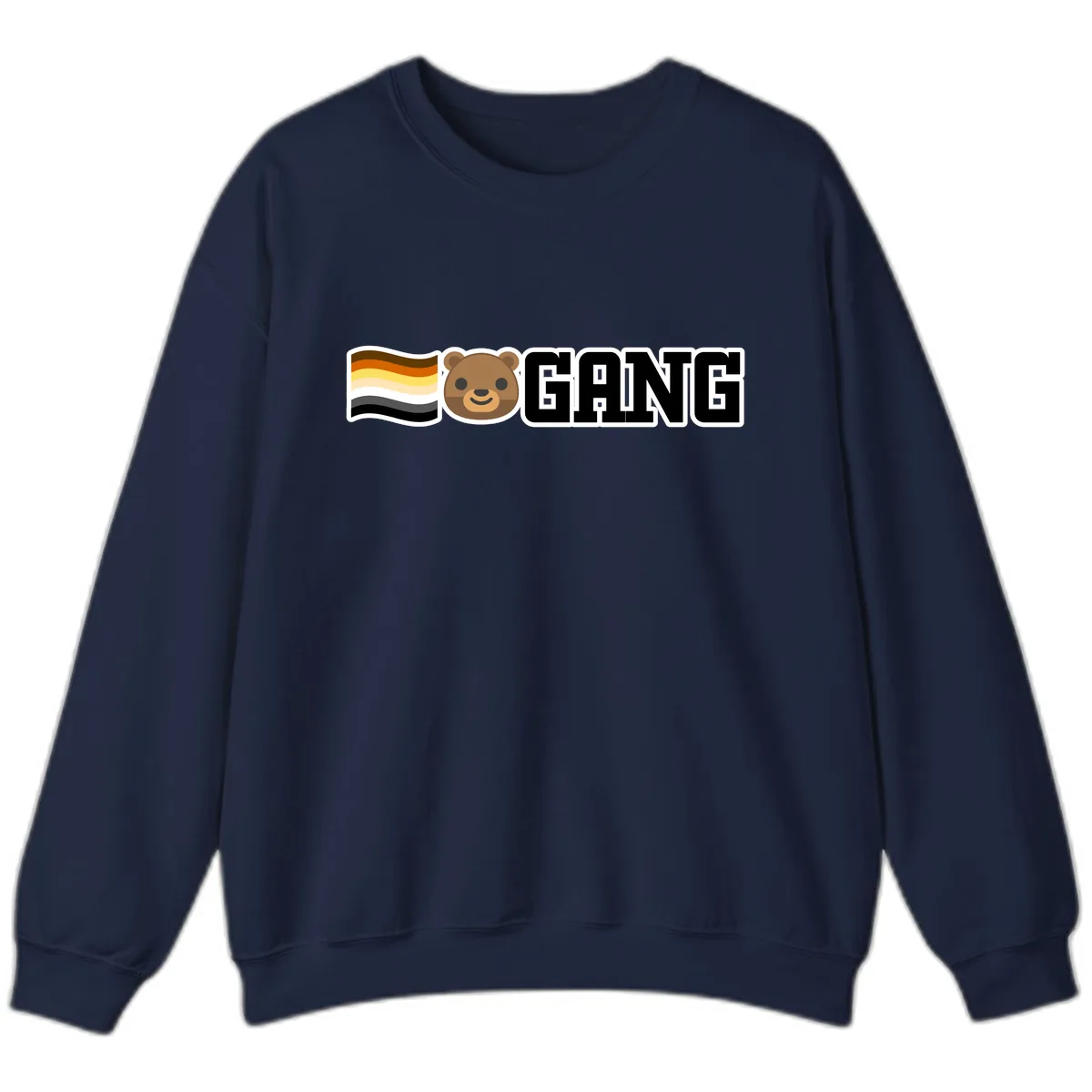 Bear Gang Pride Sweatshirt in Navy