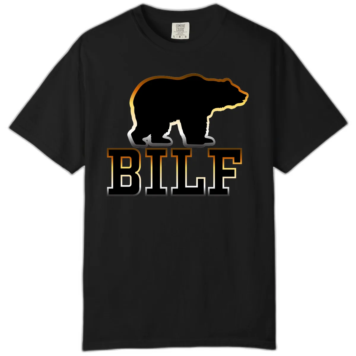 Big Bear Pride Comfort Color in Black