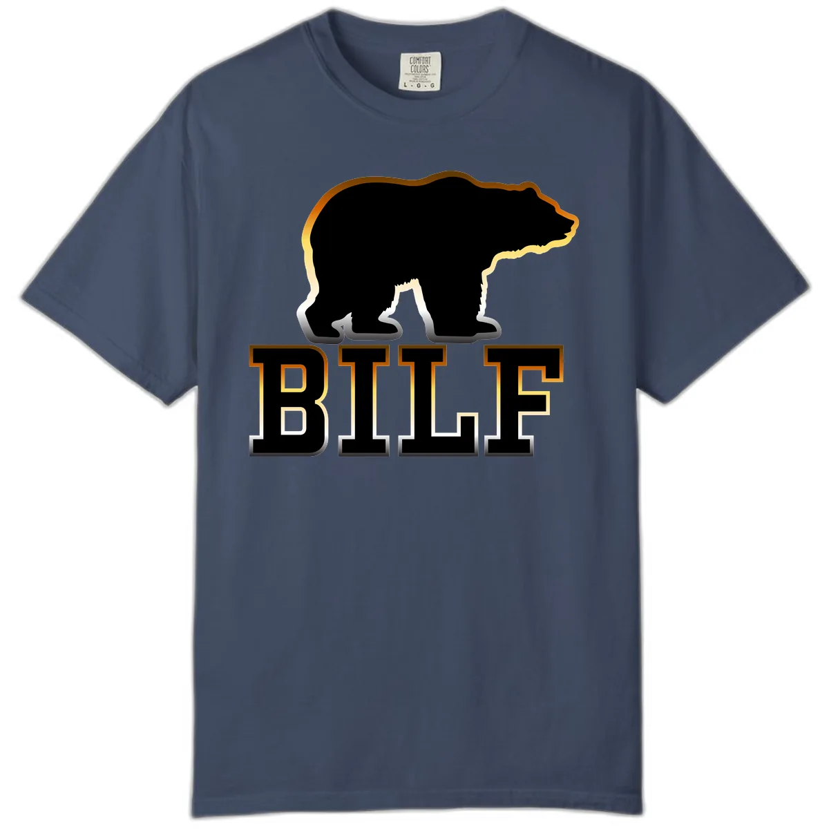 Big Bear Pride Comfort Color in Midnight