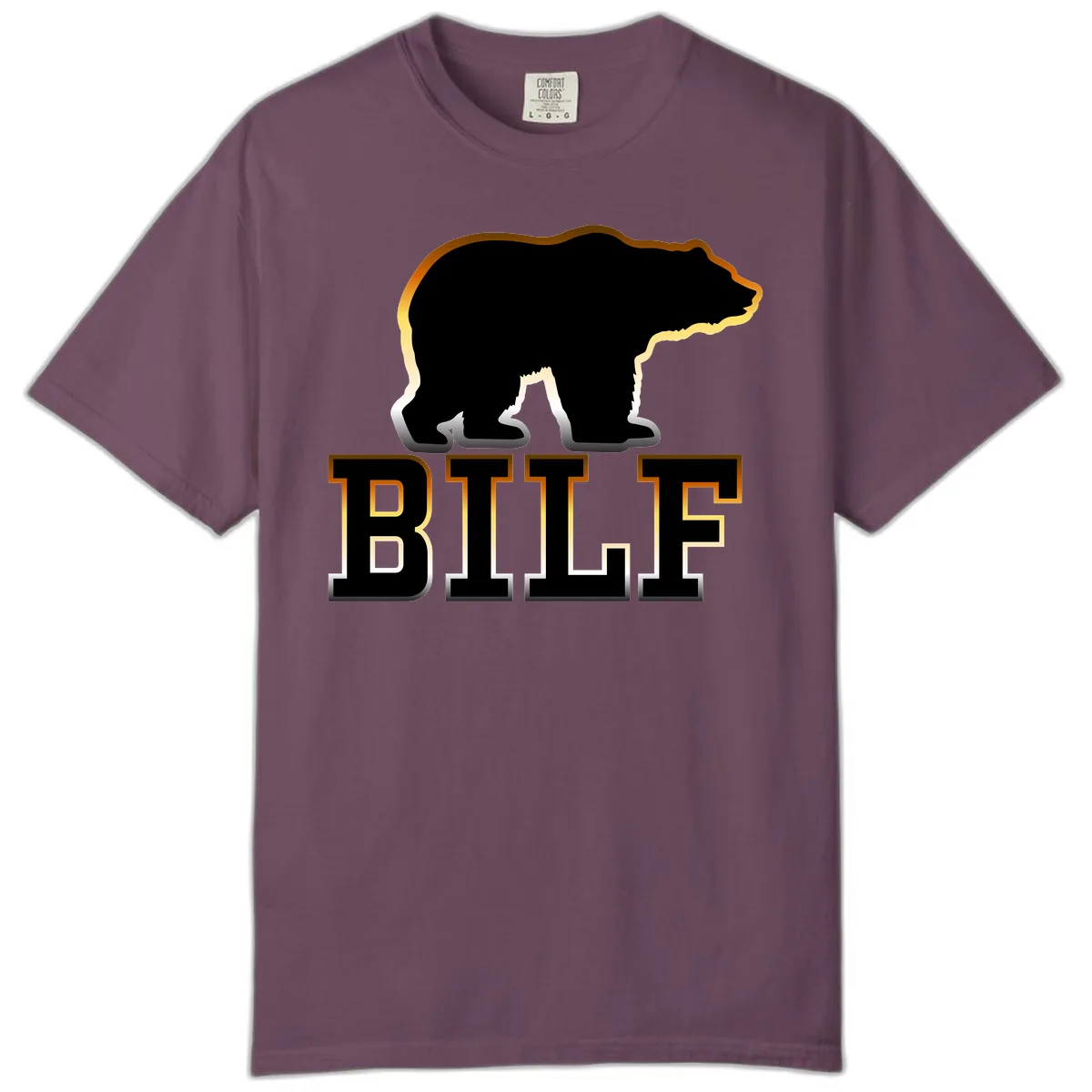 Big Bear Pride Comfort Color in Berry