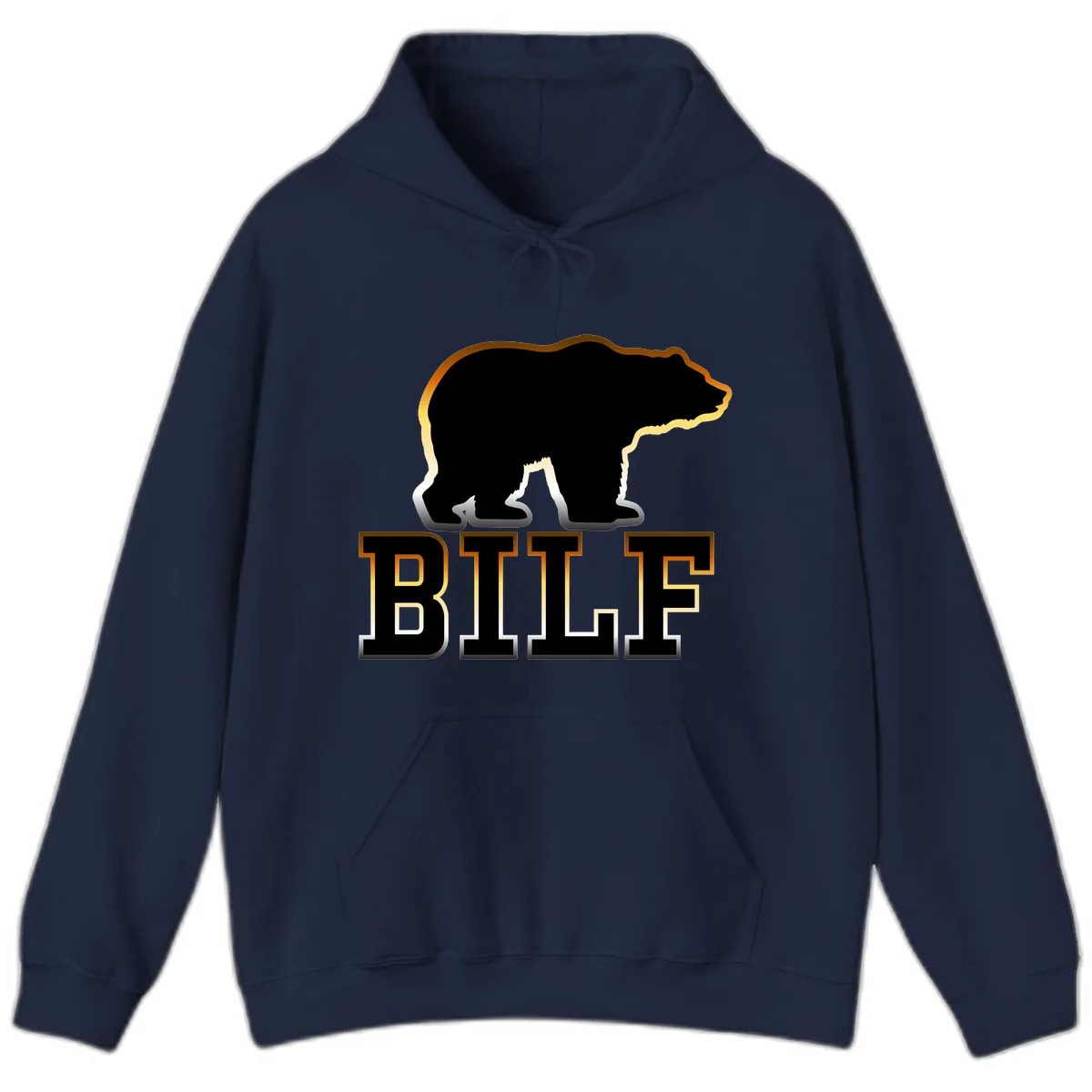 Big Bear Pride Hoodie in Navy
