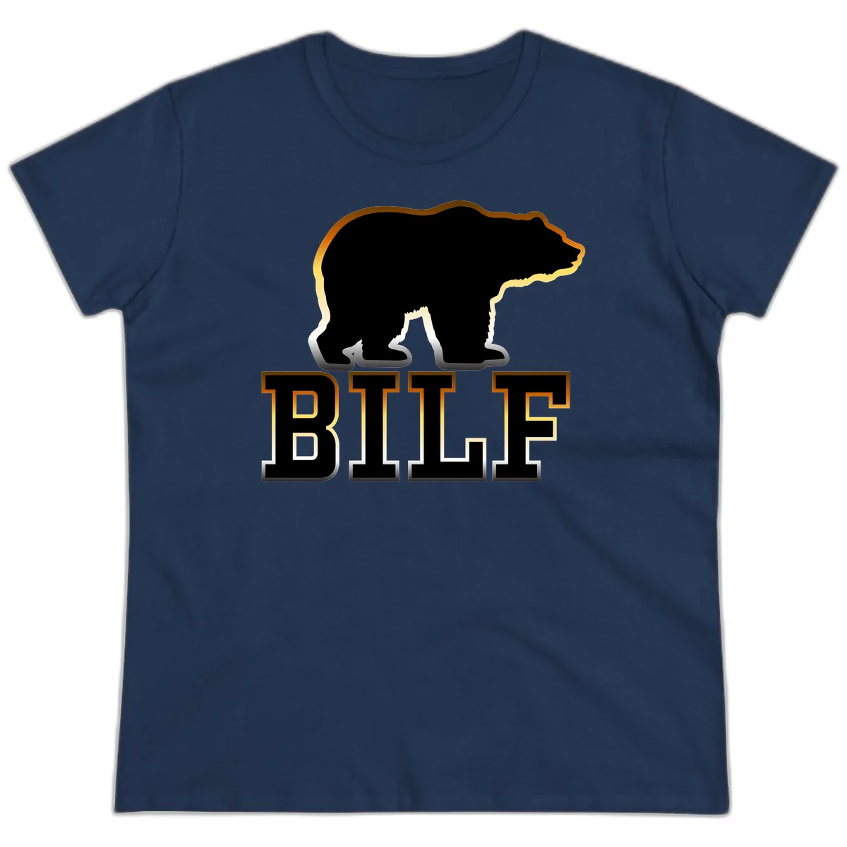 Big Bear Pride Ladies Tee in Navy