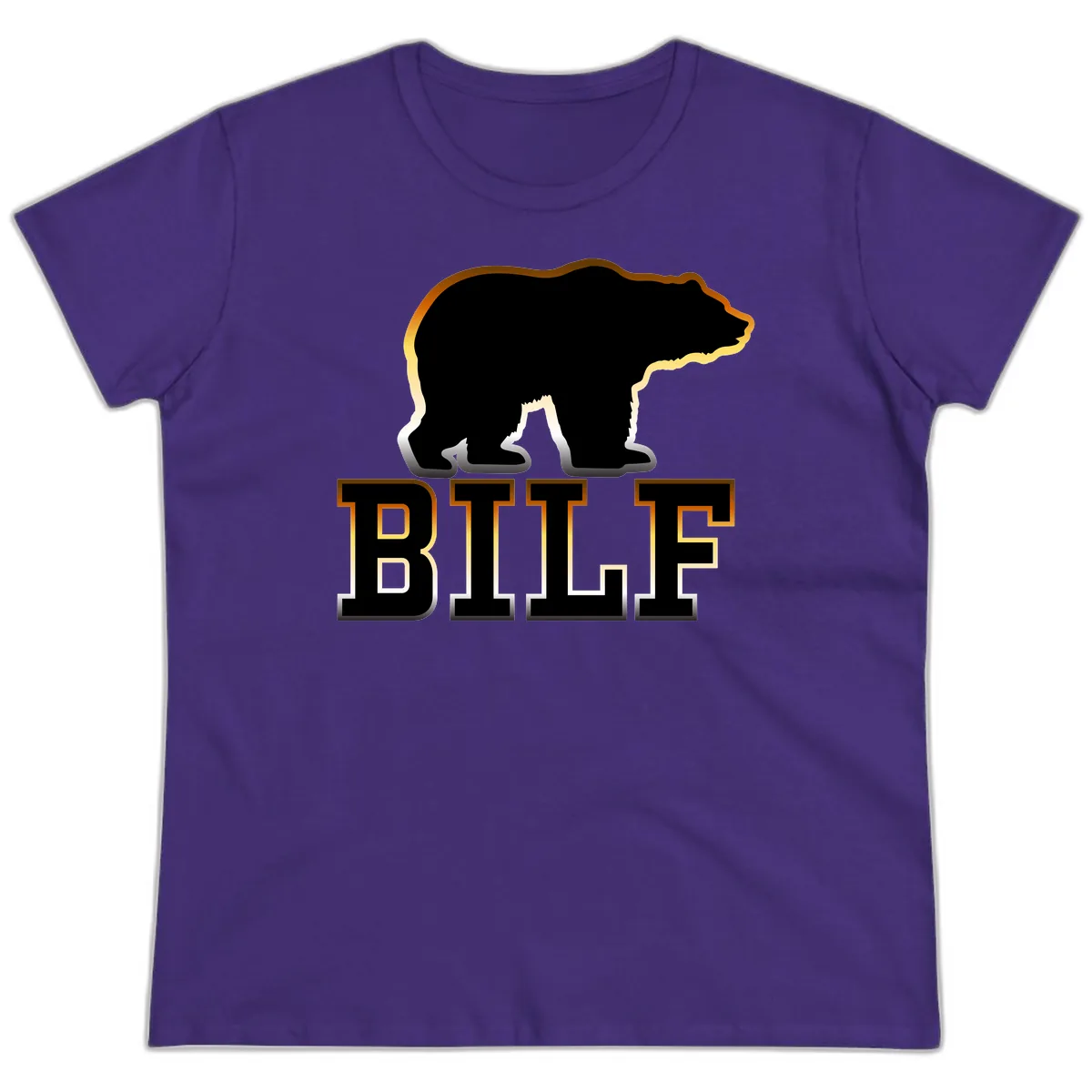 Big Bear Pride Ladies Tee in Purple