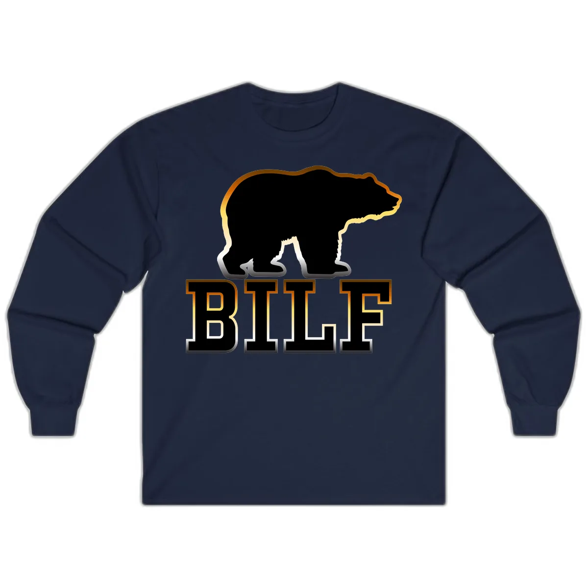 Big Bear Pride Long Sleeve in Navy