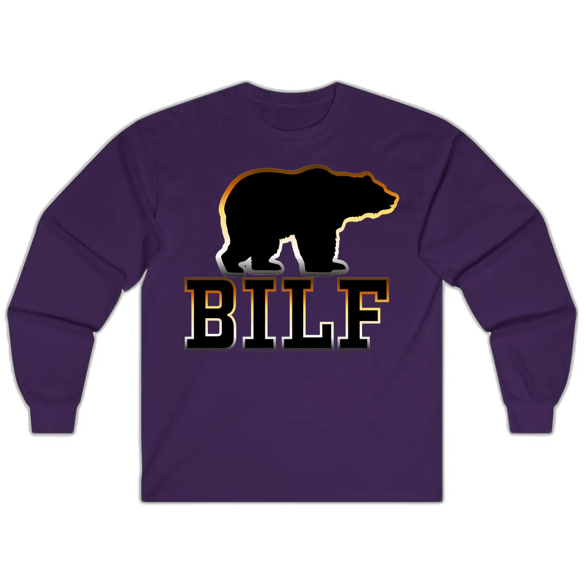 Big Bear Pride Long Sleeve in Purple