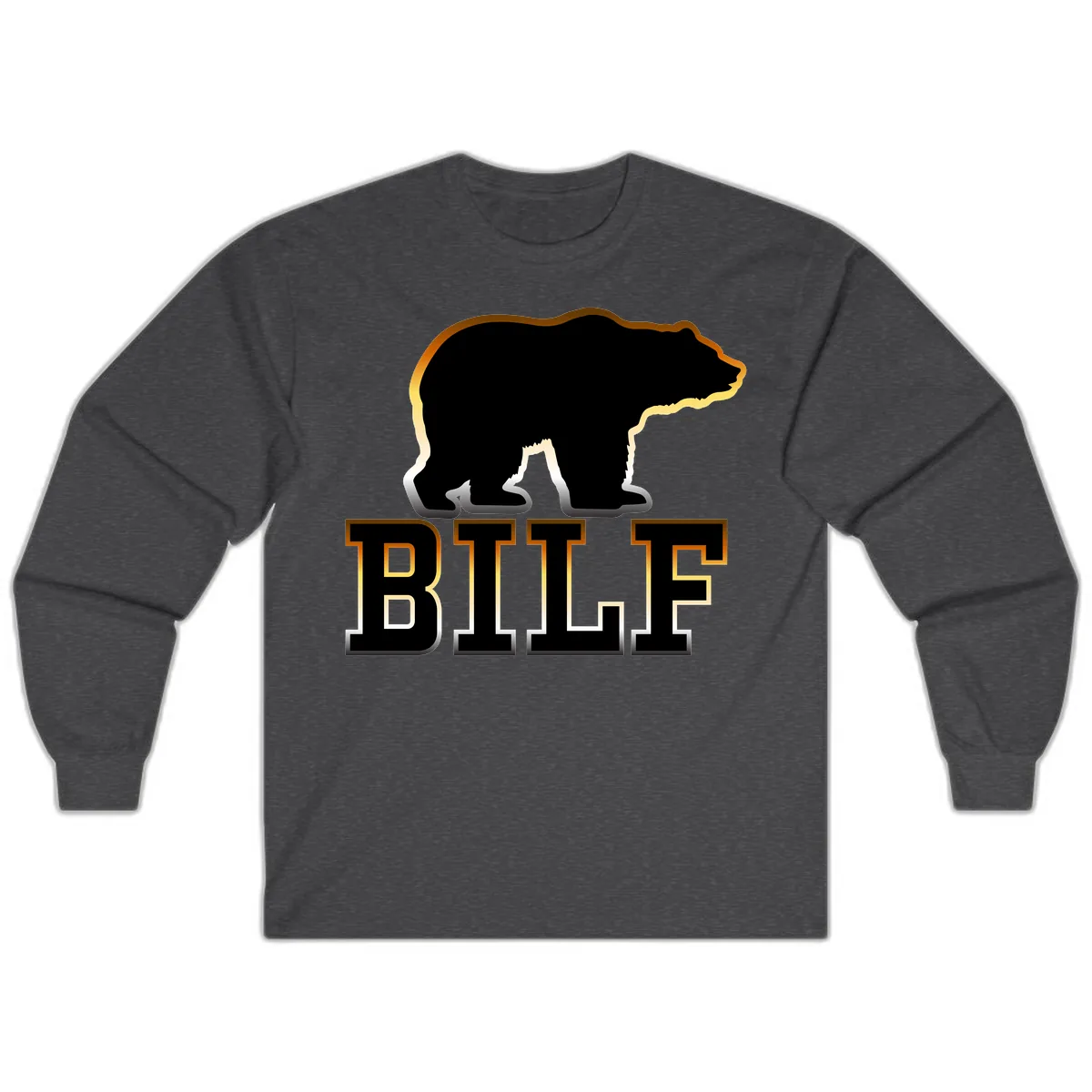 Big Bear Pride Long Sleeve in Dark Heather