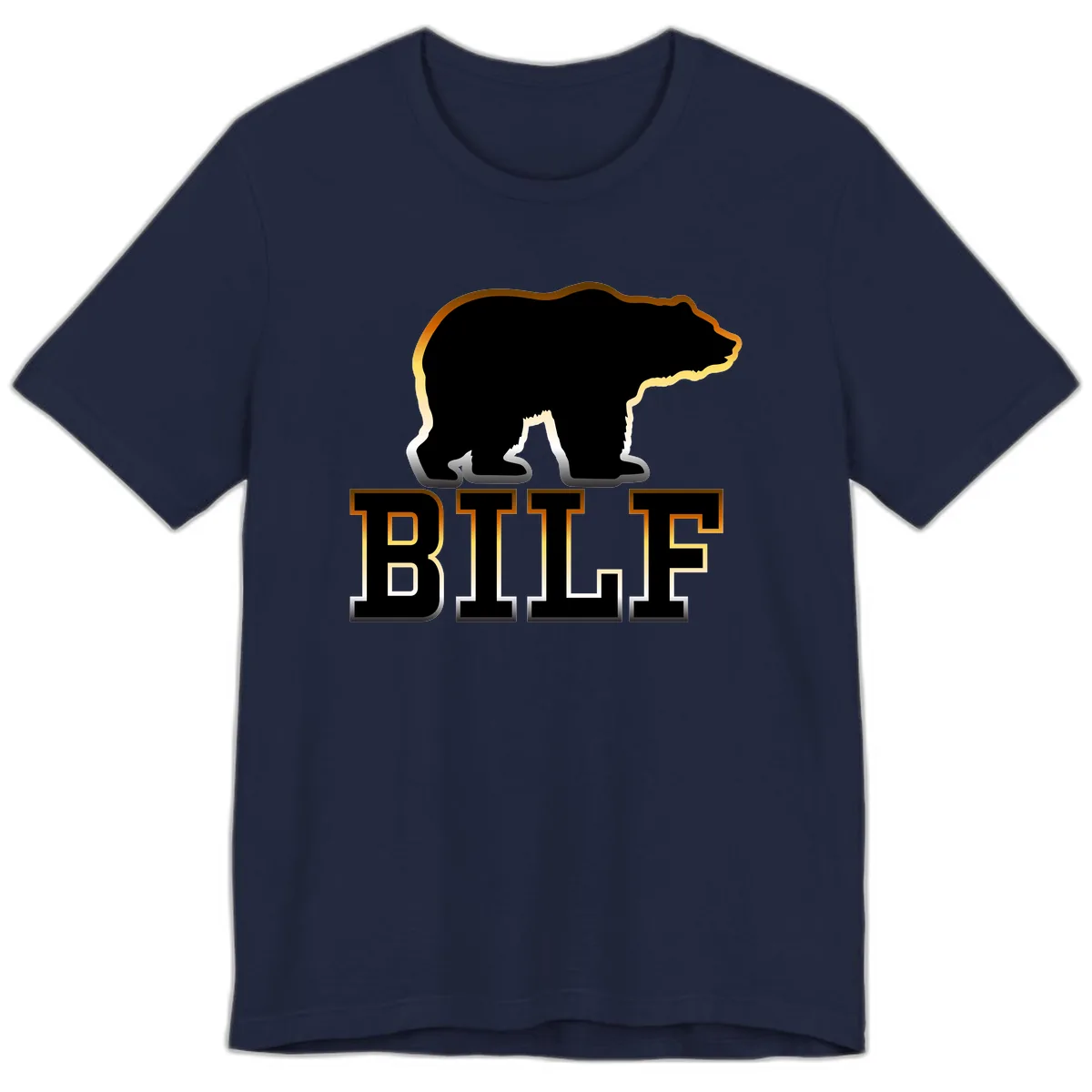 Big Bear Pride Premium T-Shirt in Navy