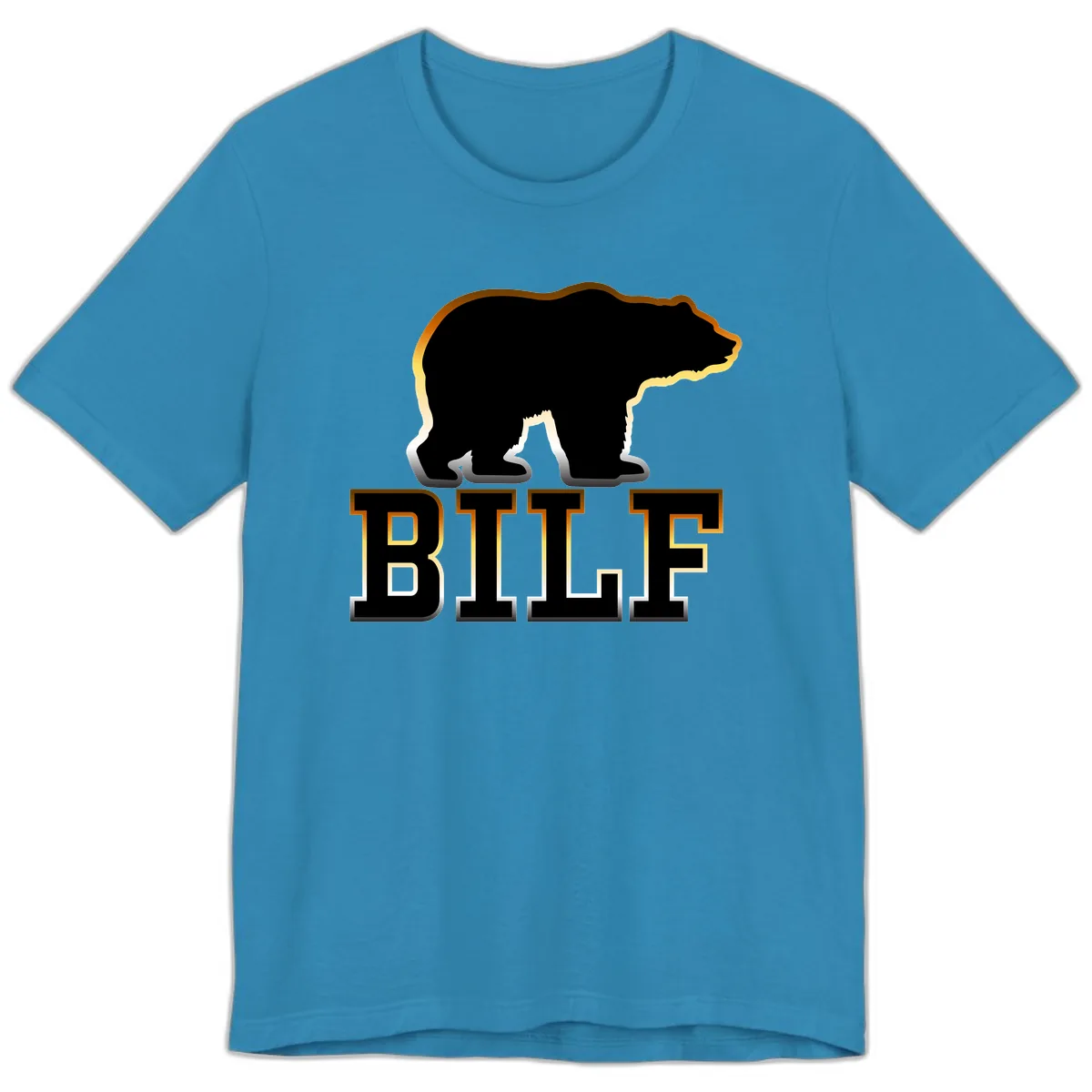 Big Bear Pride Premium T-Shirt in Aqua