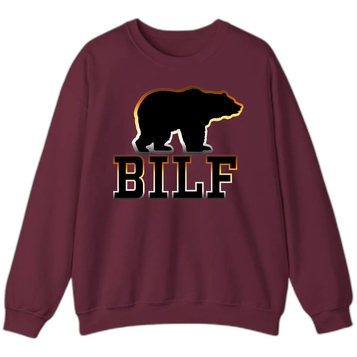 Big Bear Pride Sweatshirt in Maroon