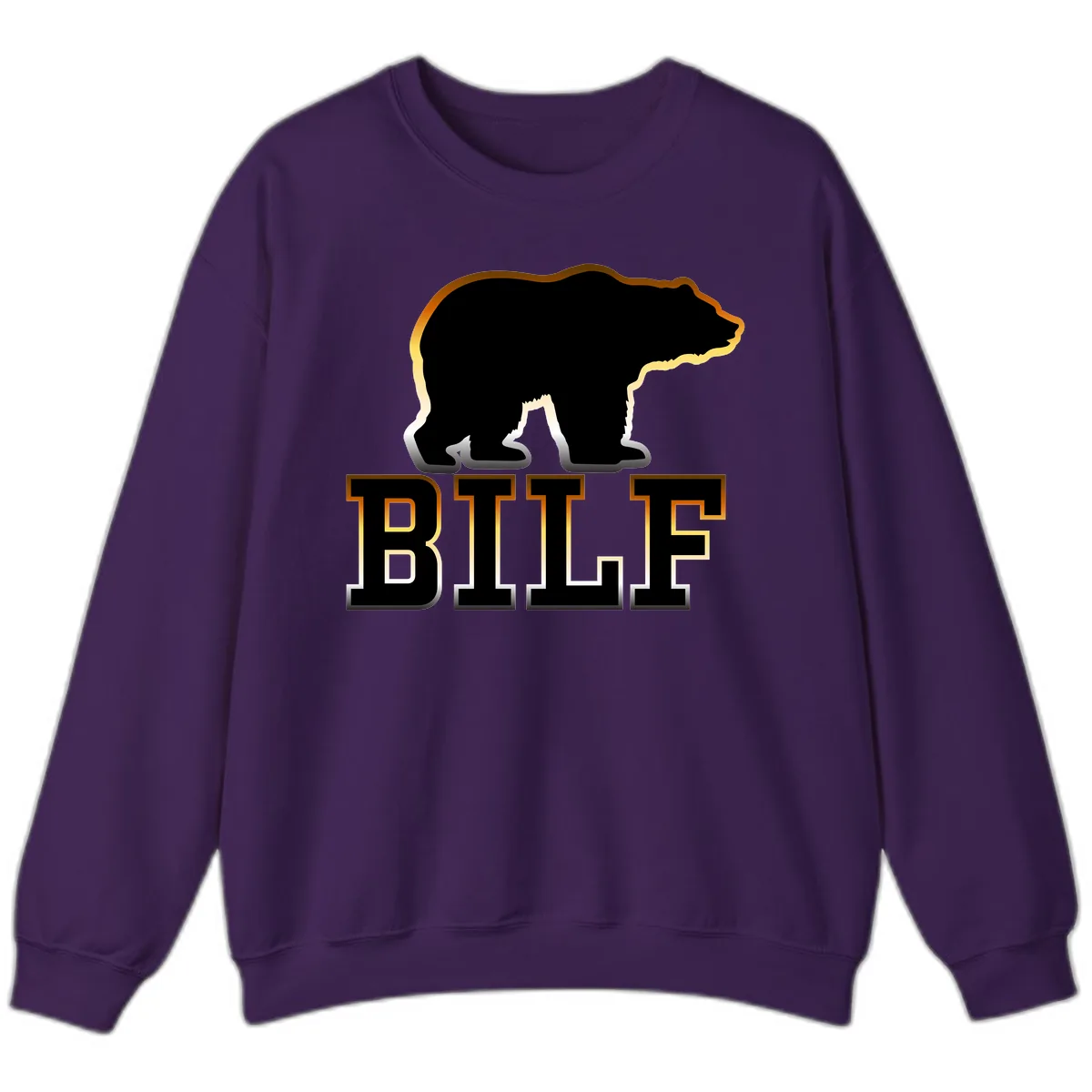 Big Bear Pride Sweatshirt in Purple