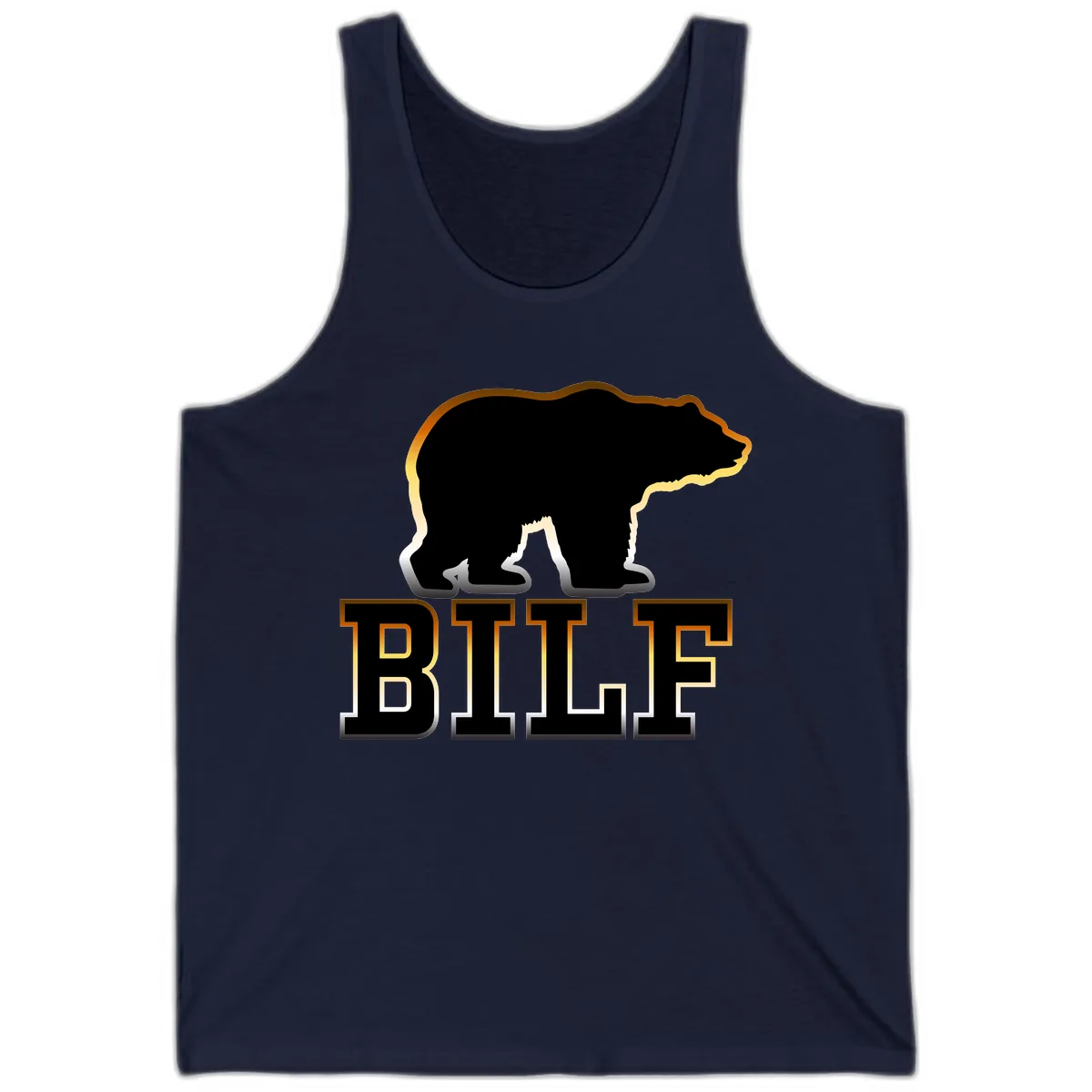 Big Bear Pride Tank in Navy