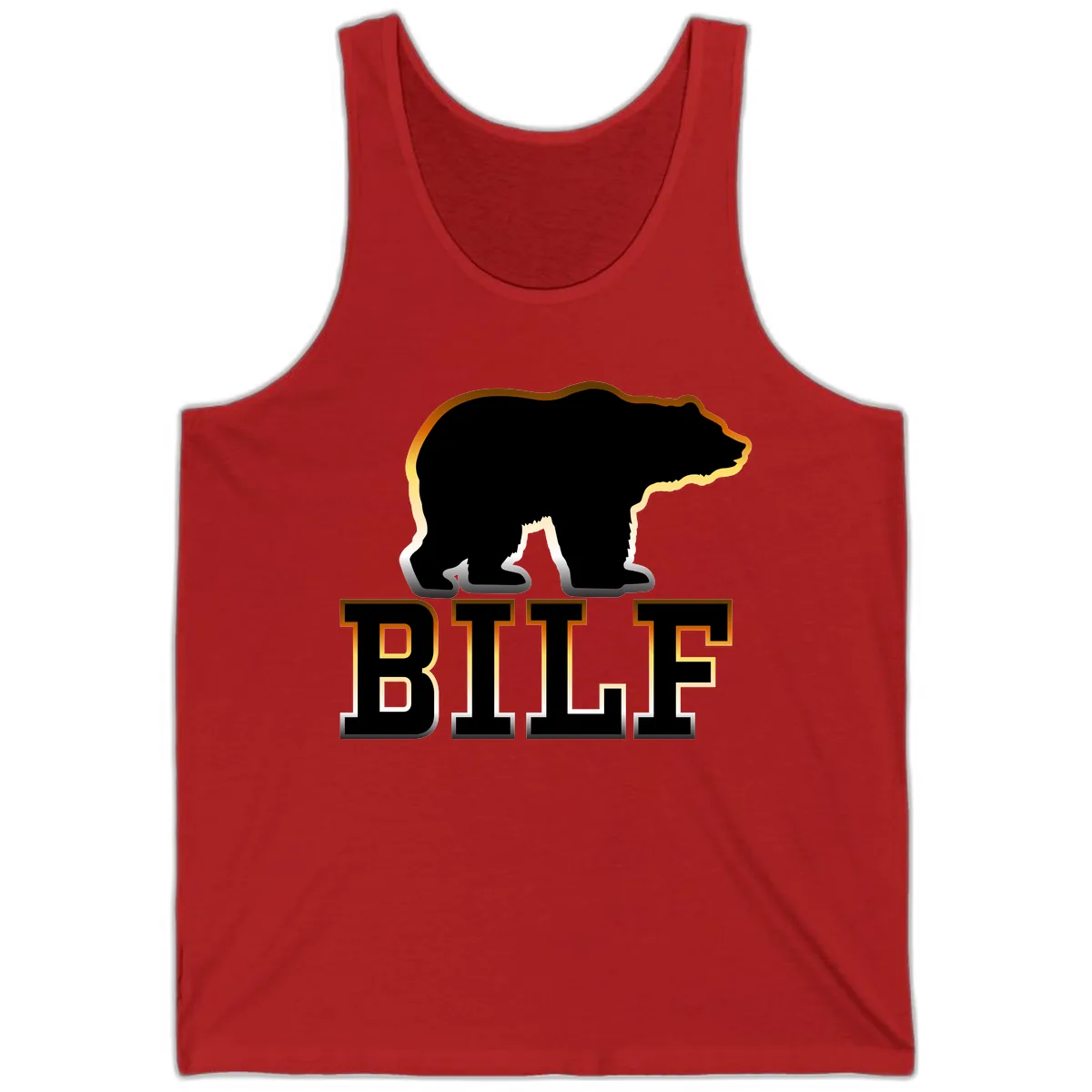 Big Bear Pride Tank in Red