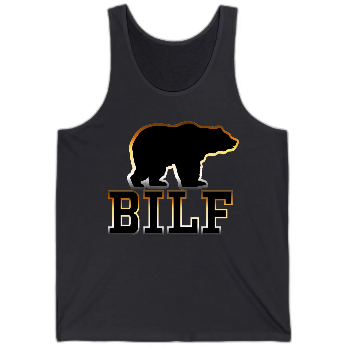Big Bear Pride Tank in Dark Grey
