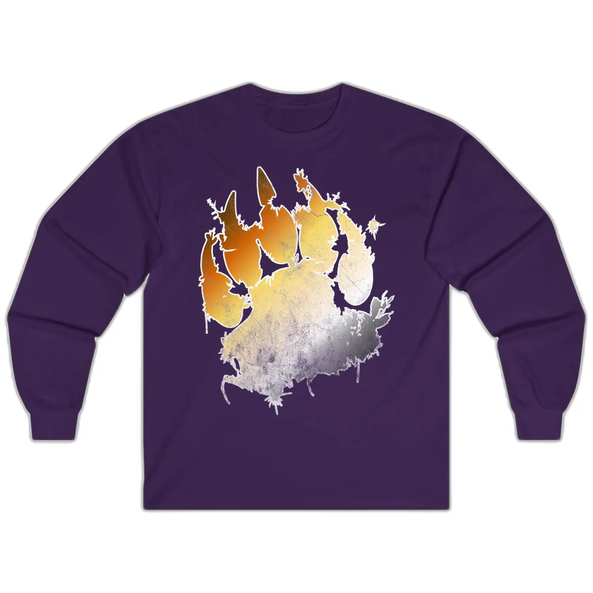 Russia Heat Map Gradient Long Sleeve in Purple
