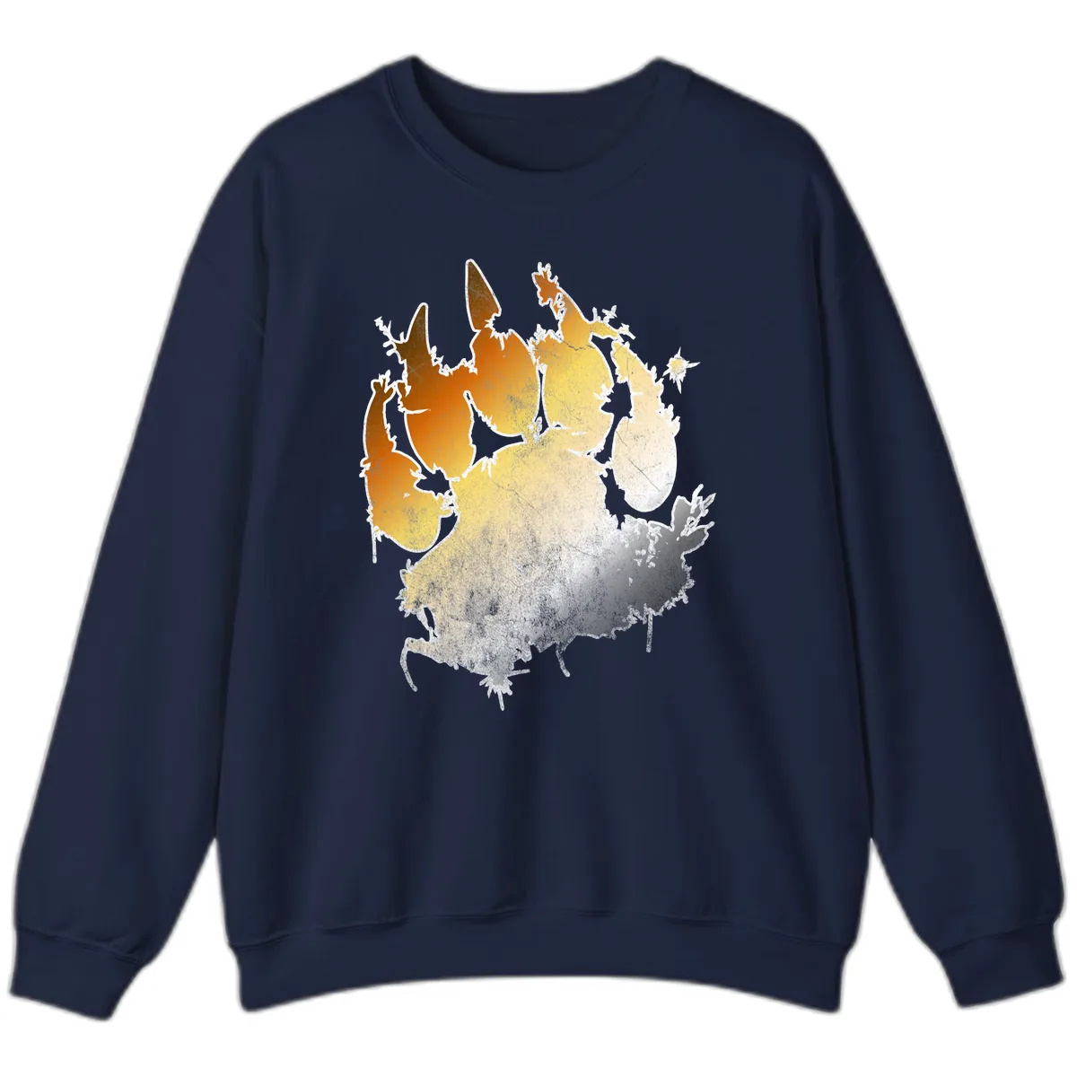 Russia Heat Map Gradient Sweatshirt in Navy