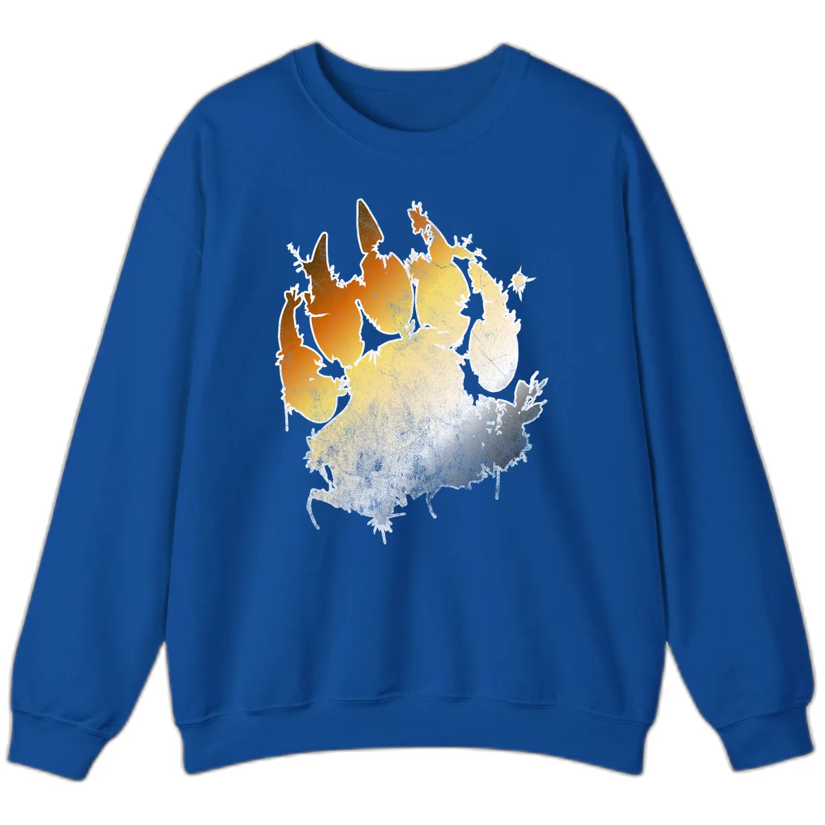 Russia Heat Map Gradient Sweatshirt in Royal