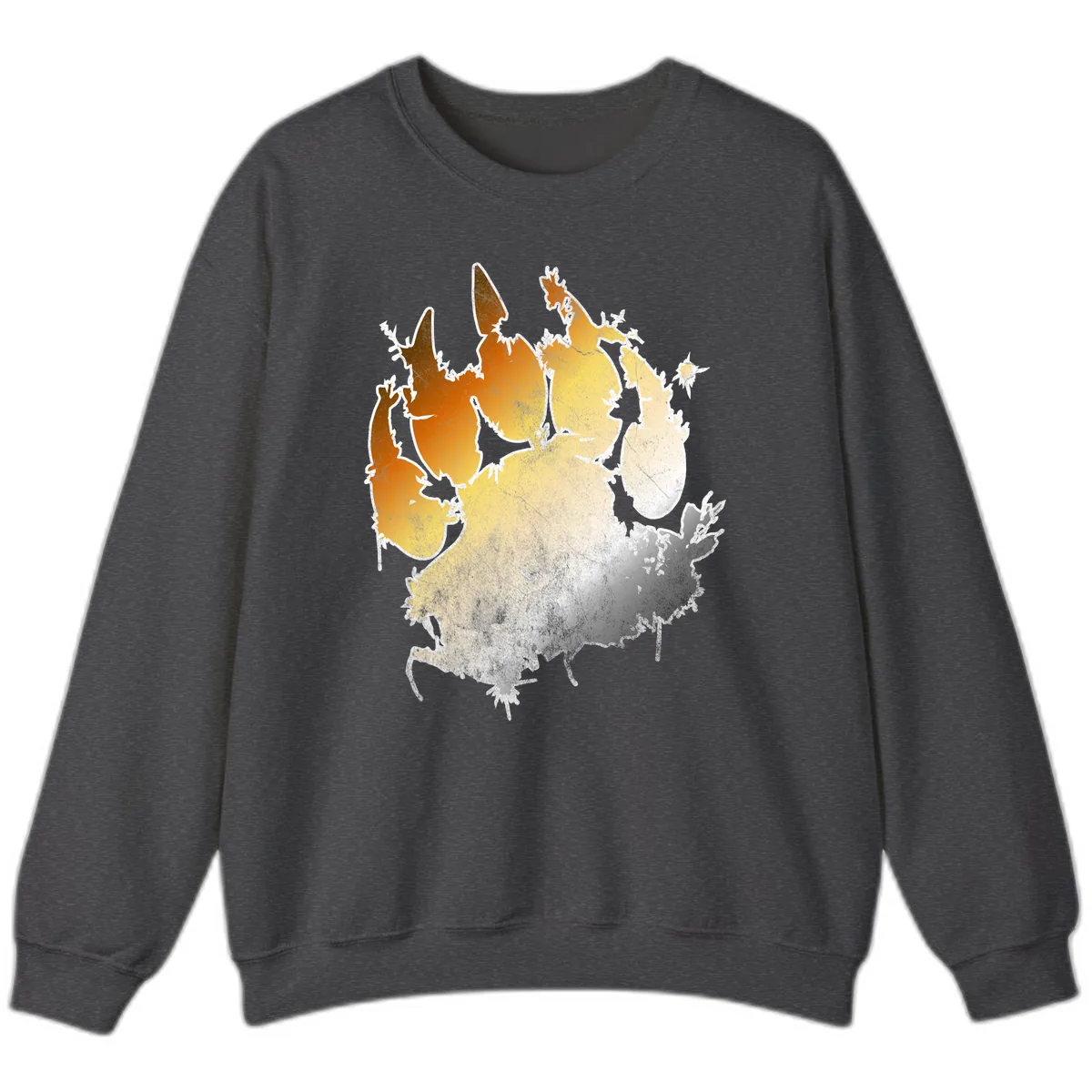Russia Heat Map Gradient Sweatshirt in Dark Heather